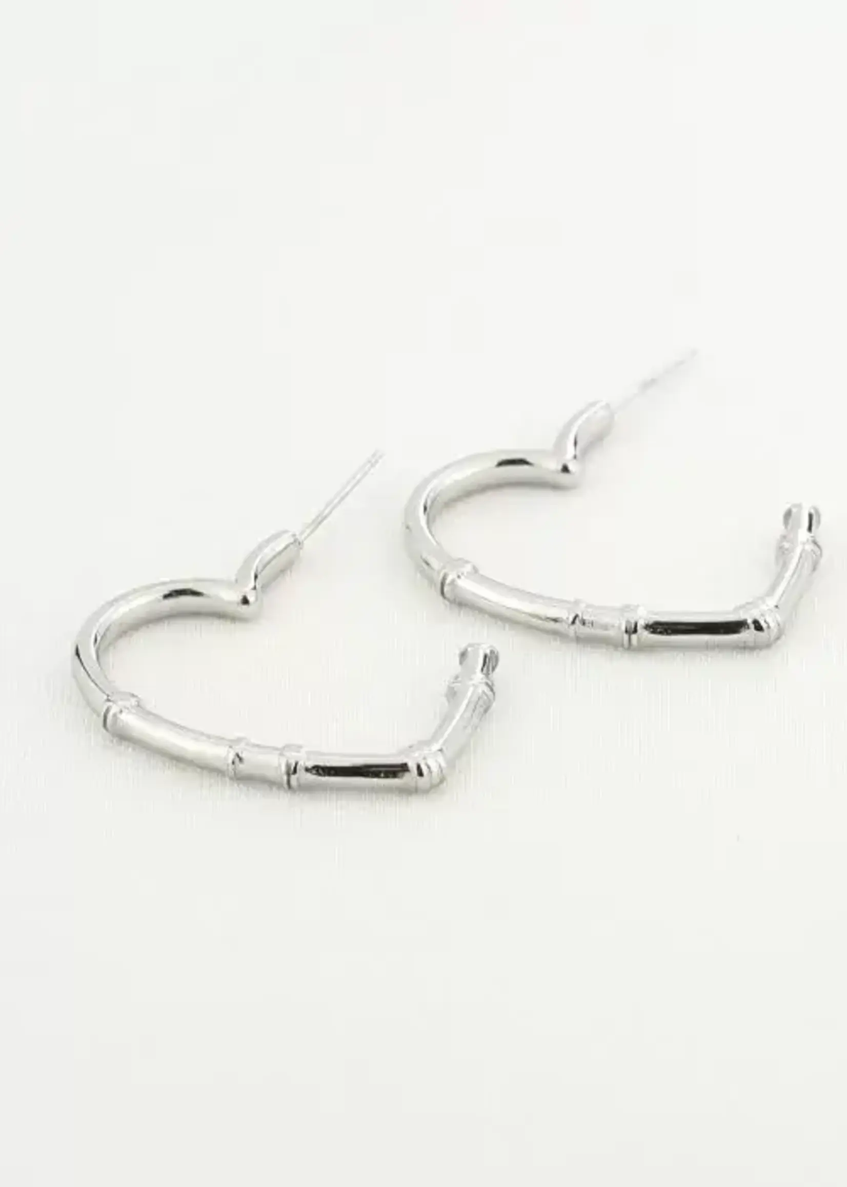 Flo Boutique Oorbellen bamboo heart