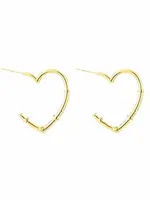 Flo Boutique Oorbellen bamboo heart