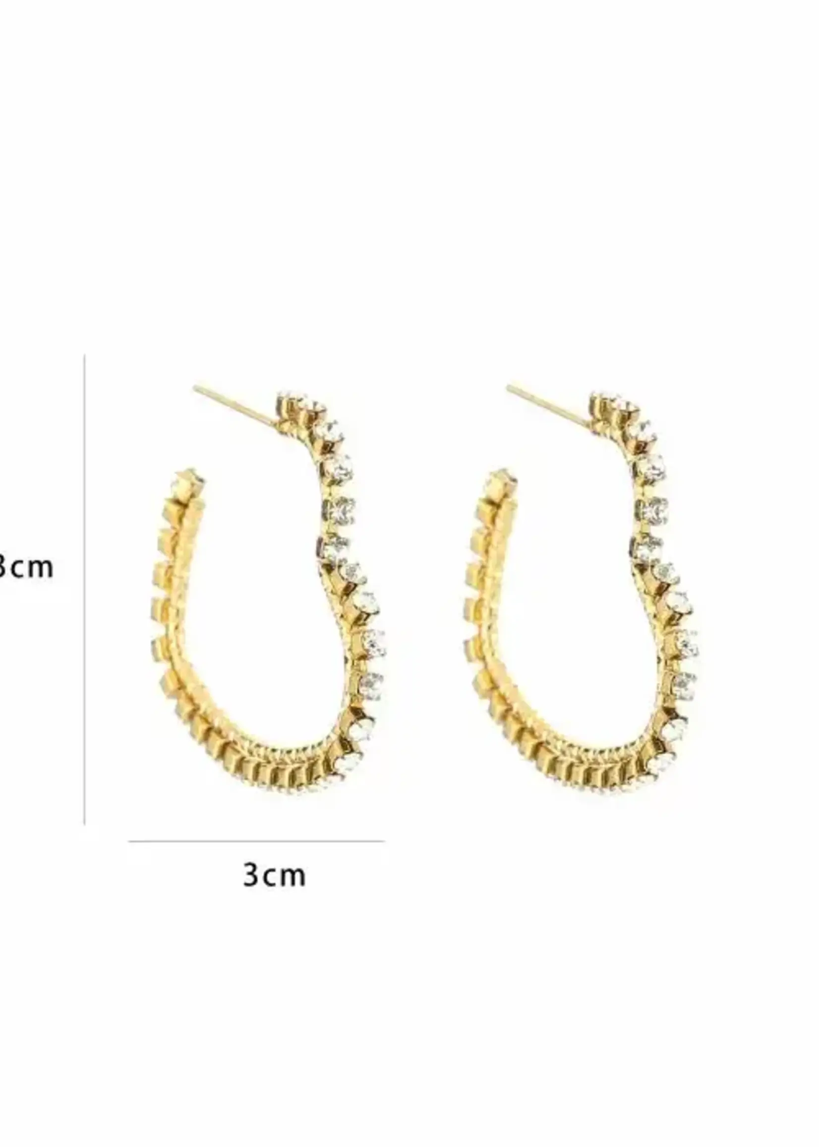 Flo Boutique Oorbellen Love S