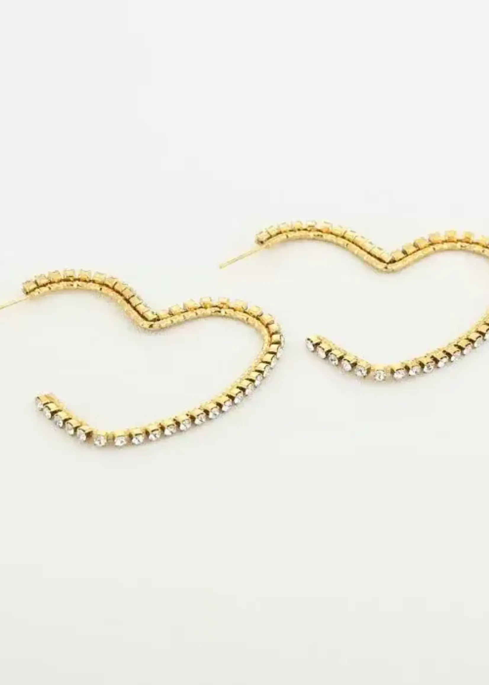 Flo Boutique Oorbellen Love  L