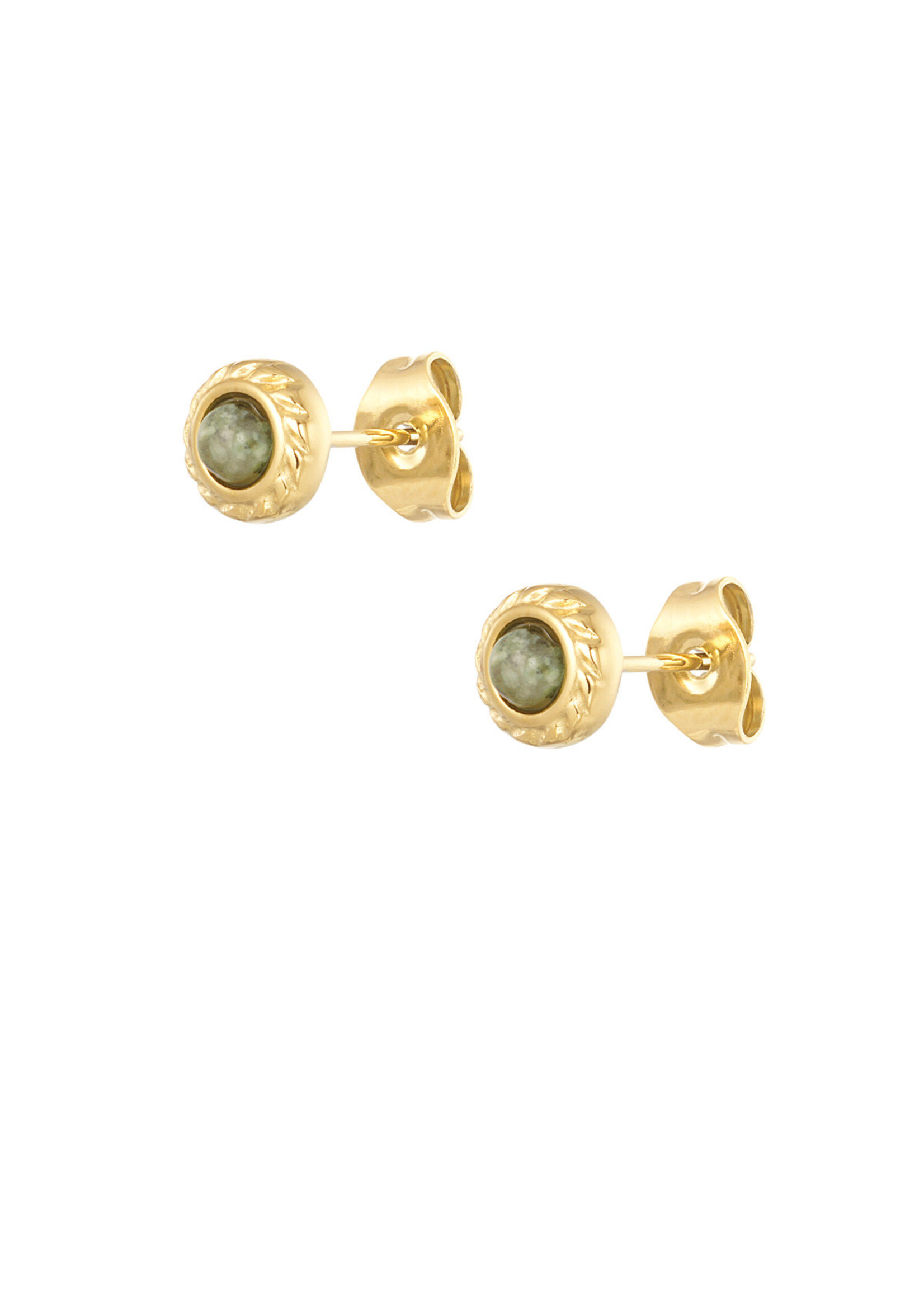 Flo Boutique Oorstekers natuursteen