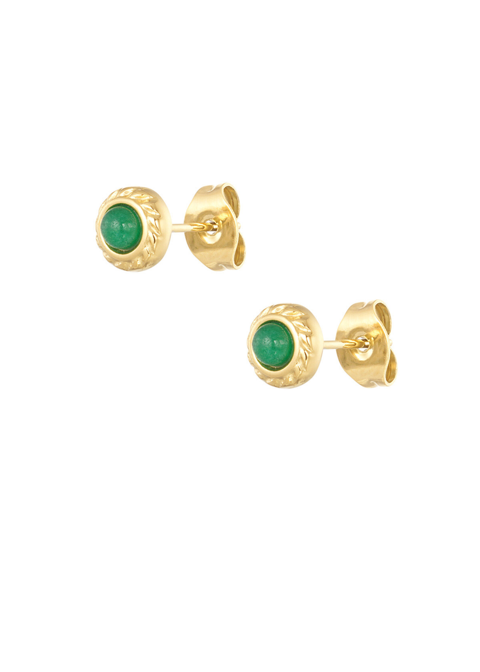 Flo Boutique Oorstekers natuursteen