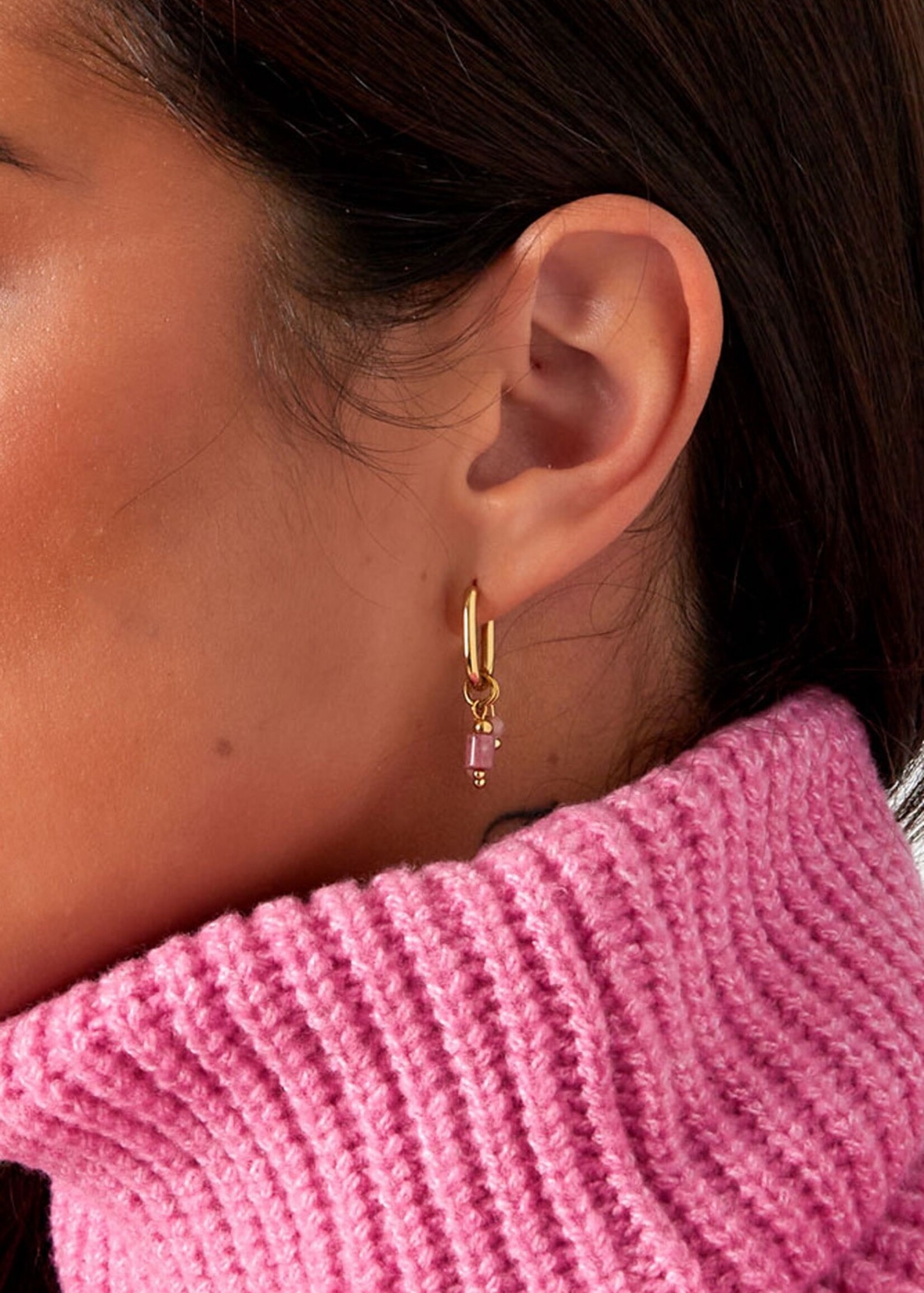 Flo Boutique Oorbellen kralenbedel