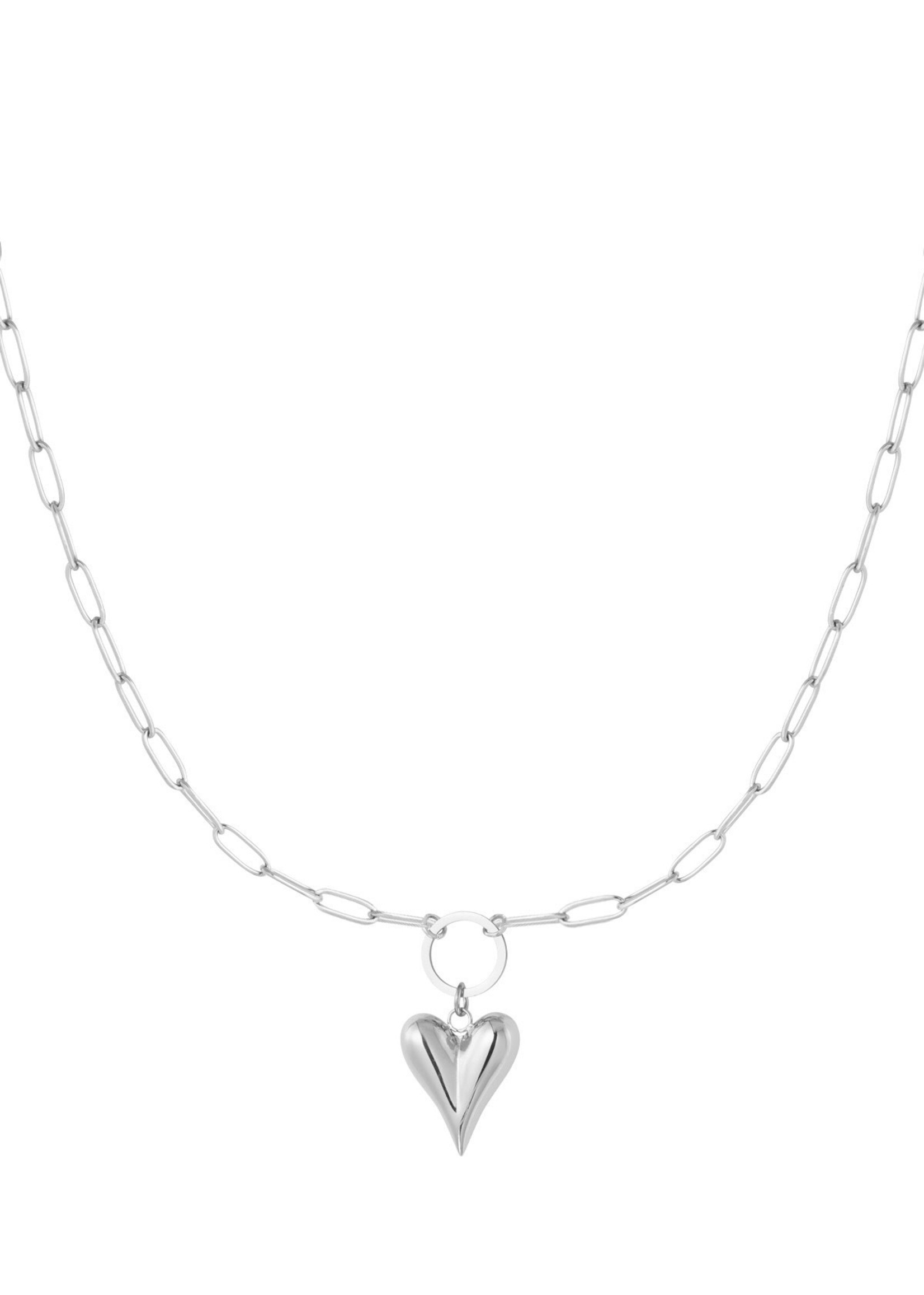 More the Firm Schakelketting iconic heart