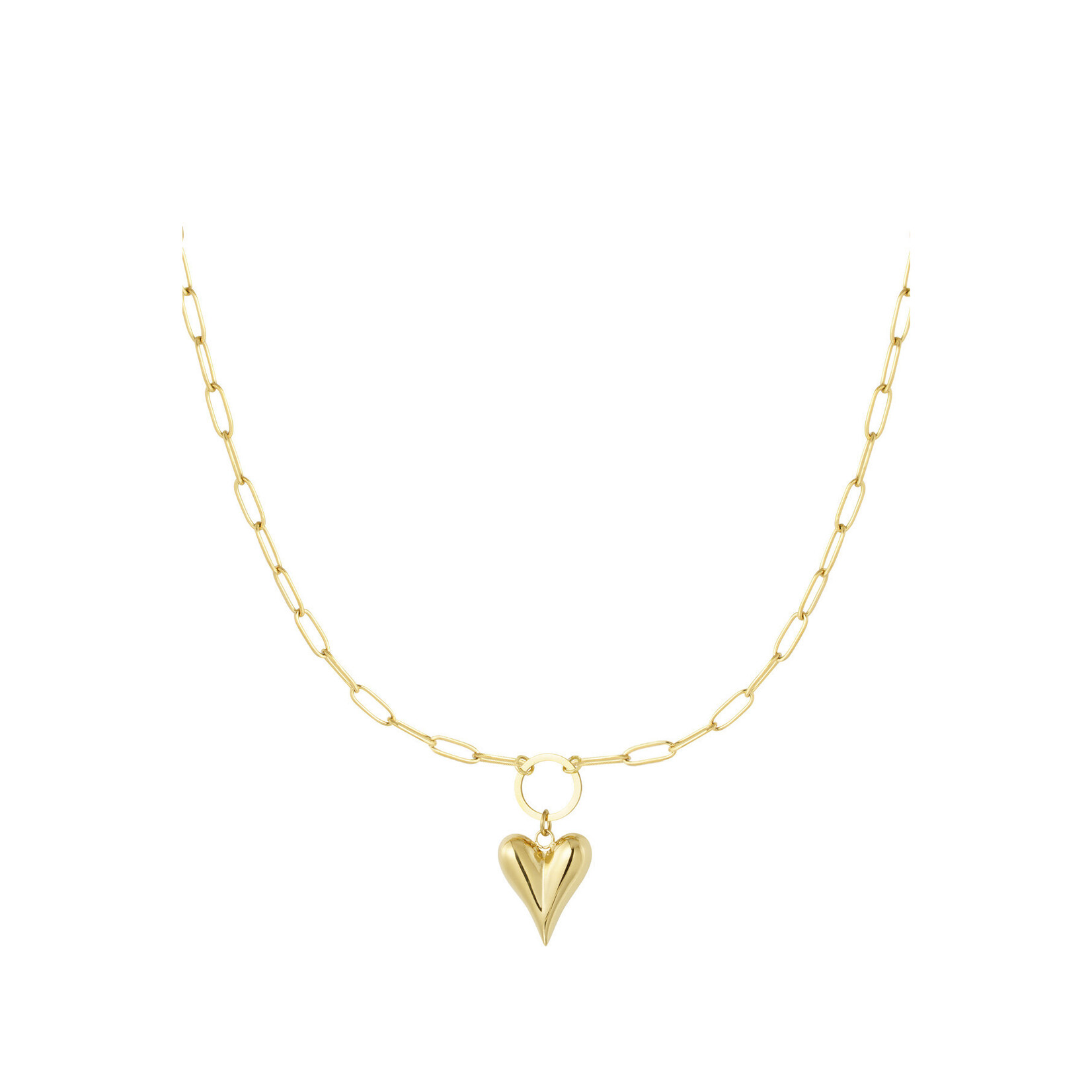 More the Firm Schakelketting iconic heart