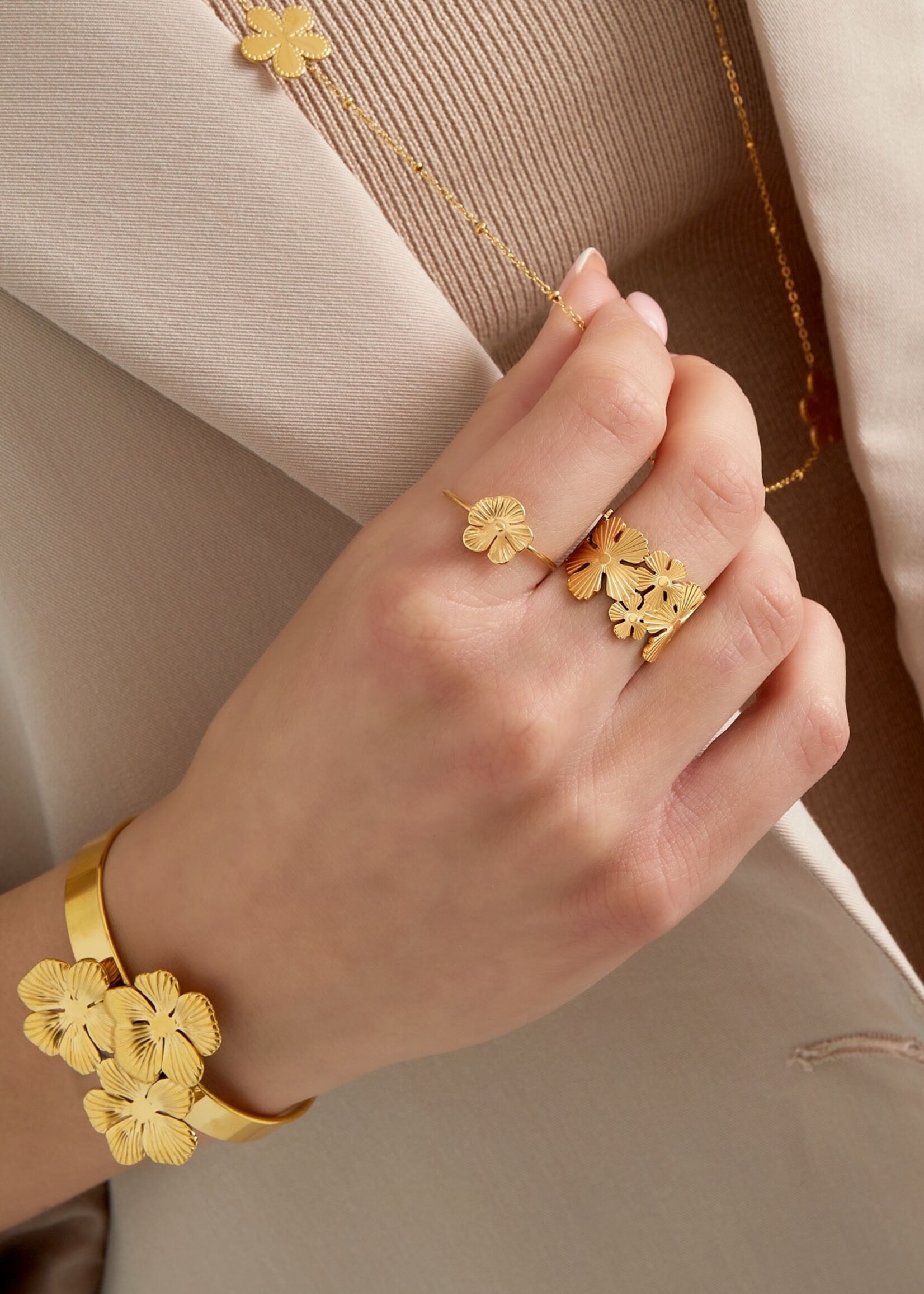 More the Firm Ring lovely flower