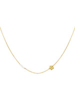 More the Firm Ketting Flower and pearls