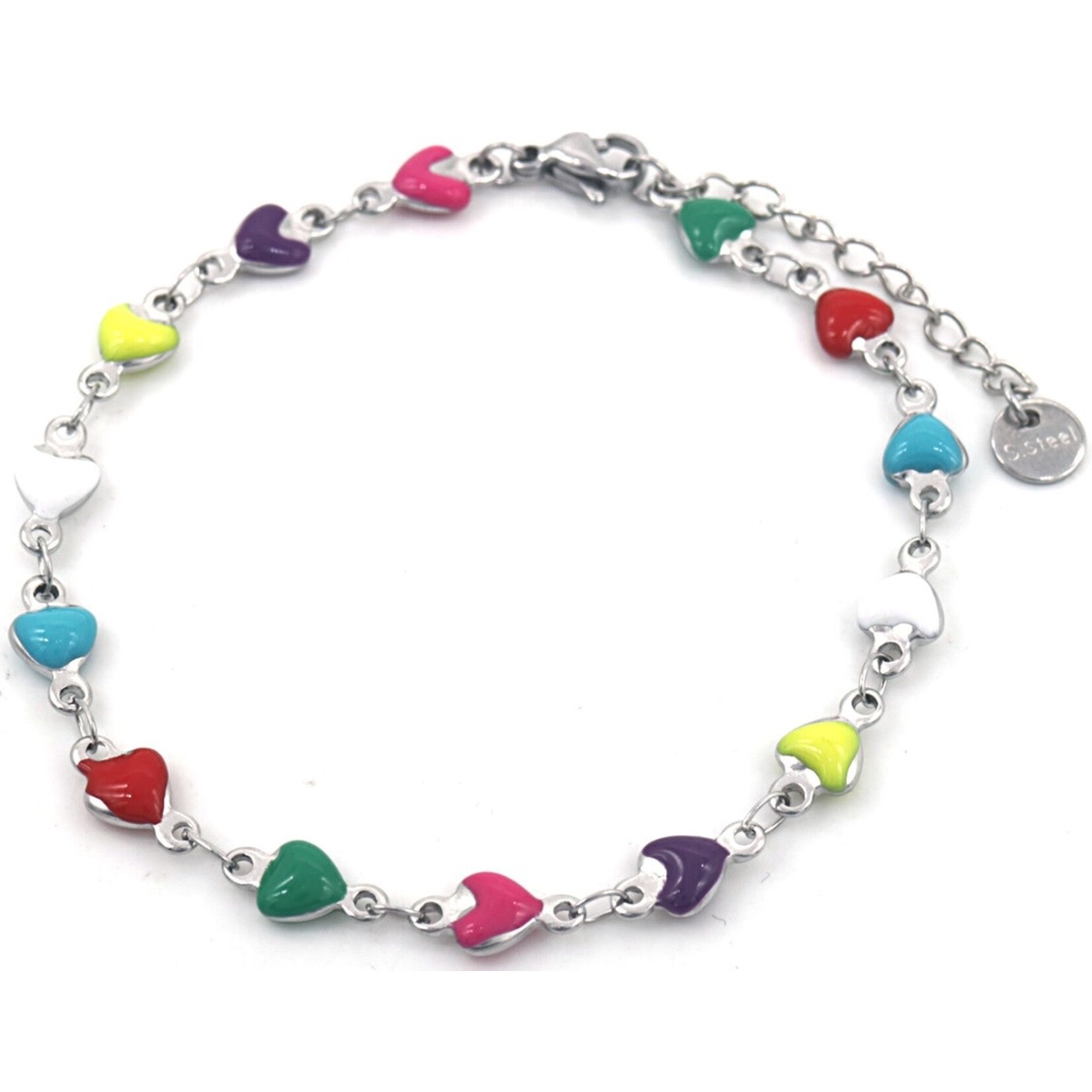 More the Firm Armband colourful hearts