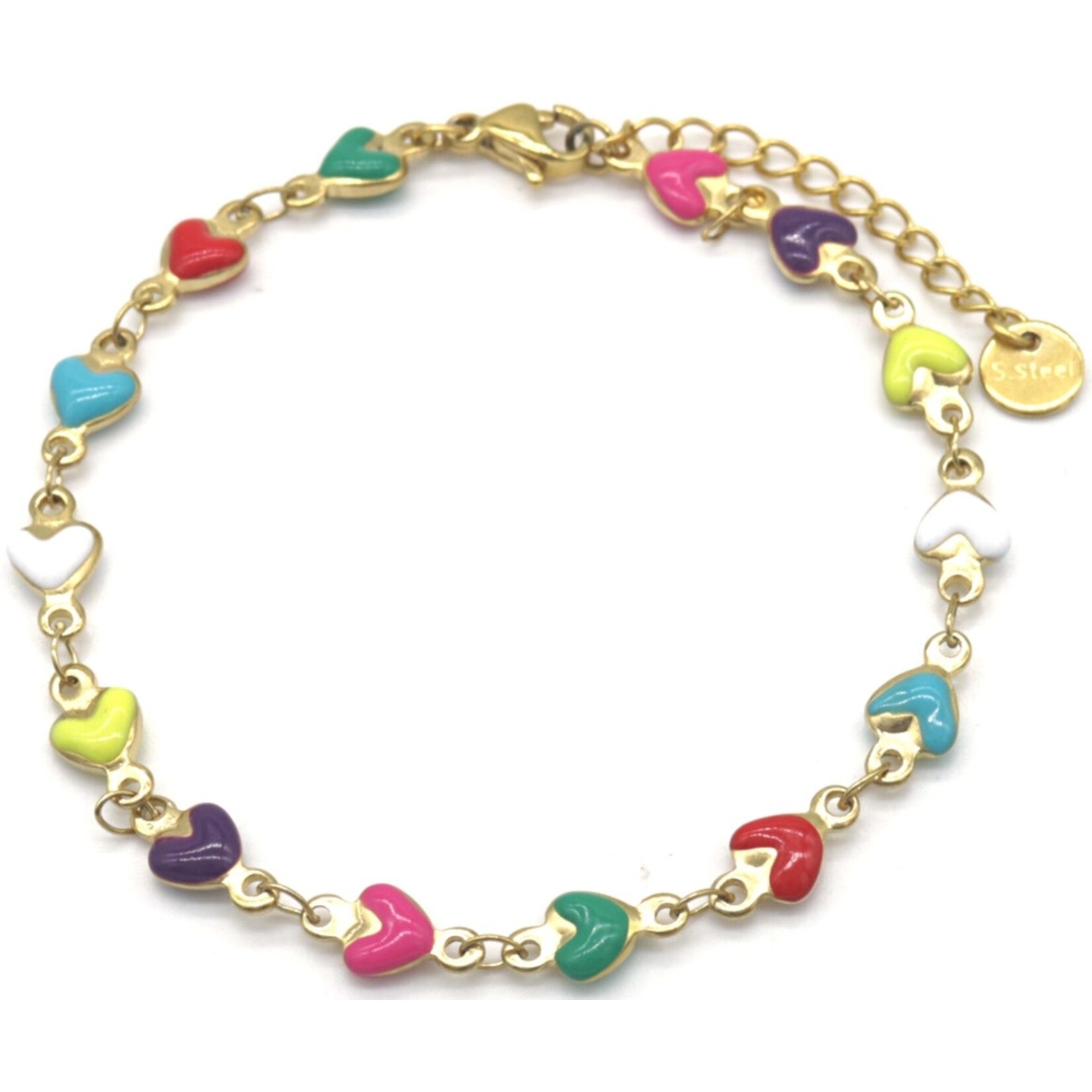 More the Firm Armband colourful hearts