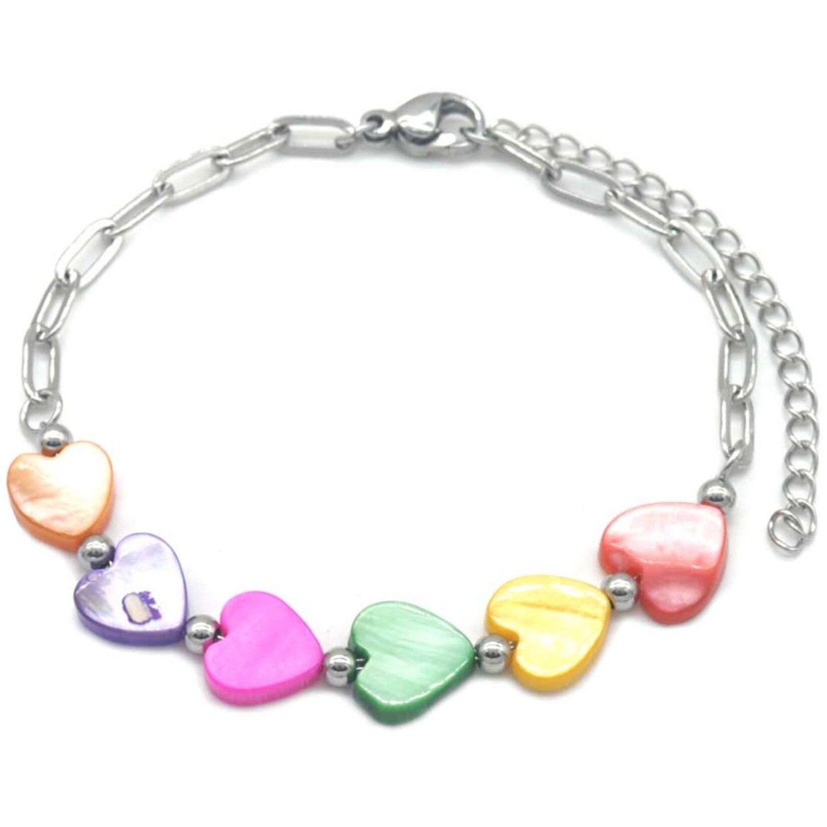 More the Firm Armband coloured hearts