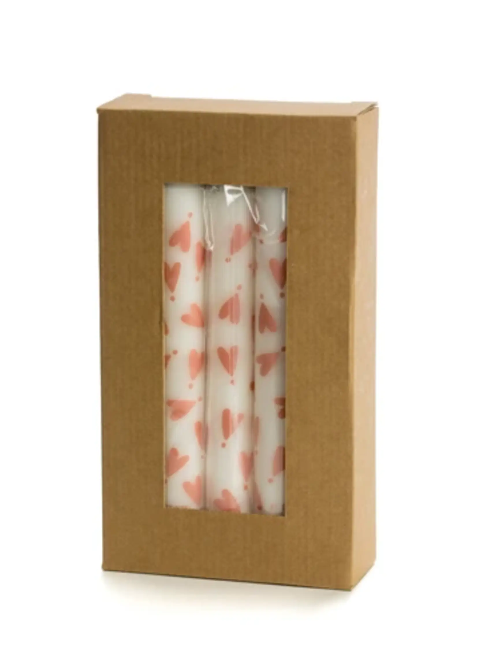 Rustik Lys Dinerkaars Cheerfull Hearts