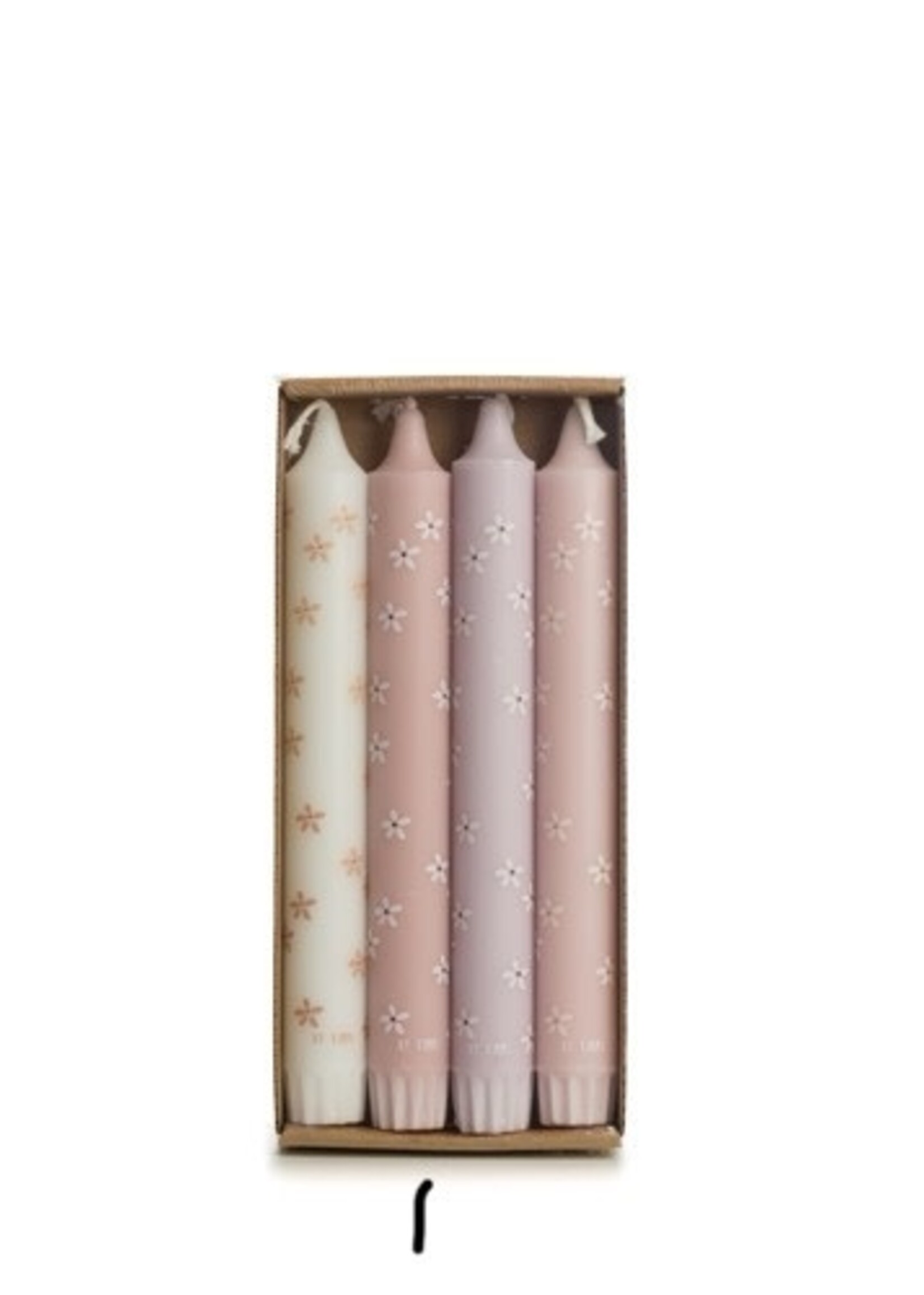 Rustik Lys Kaars Morning Flowers