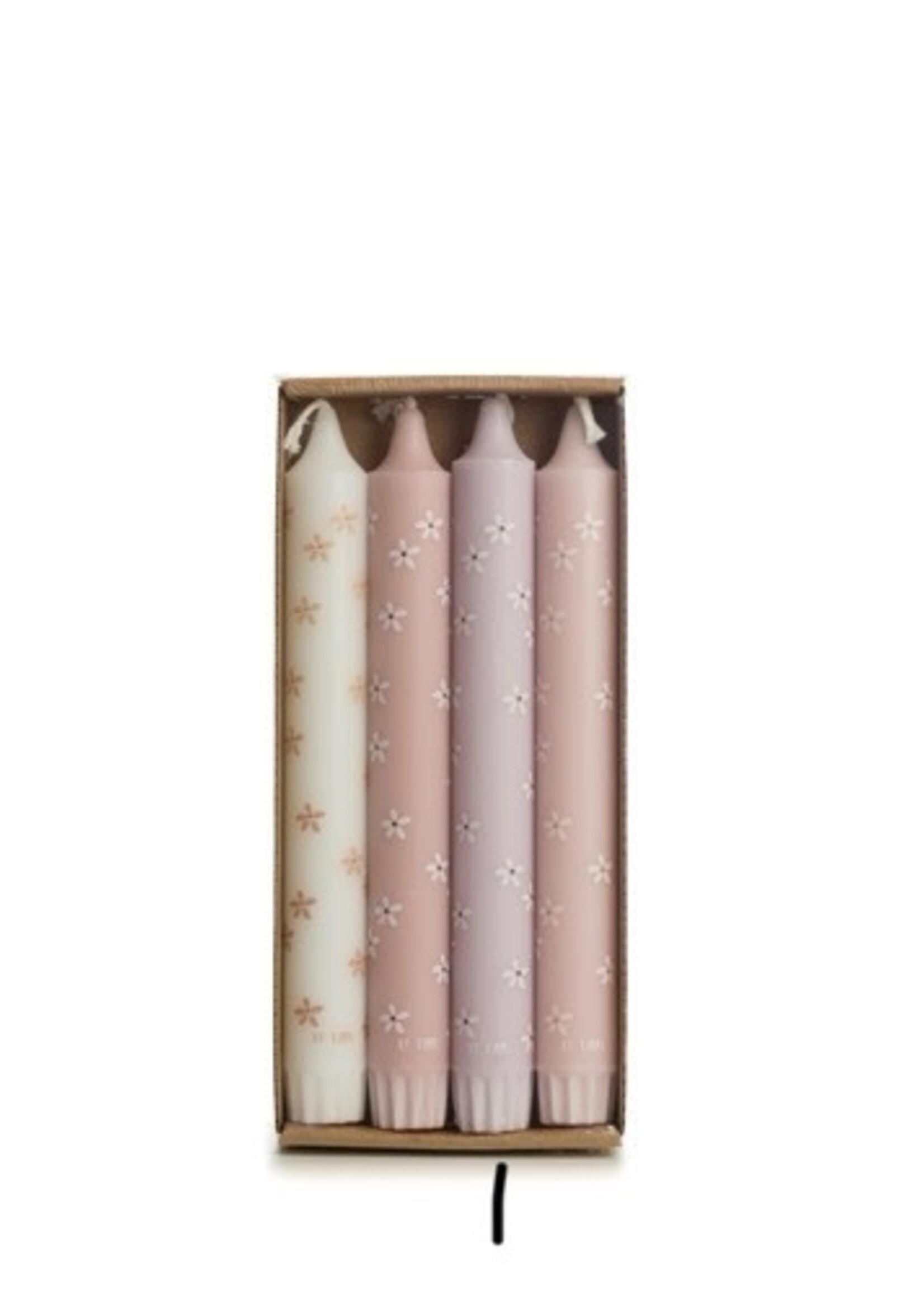 Rustik Lys Kaars Morning Flowers