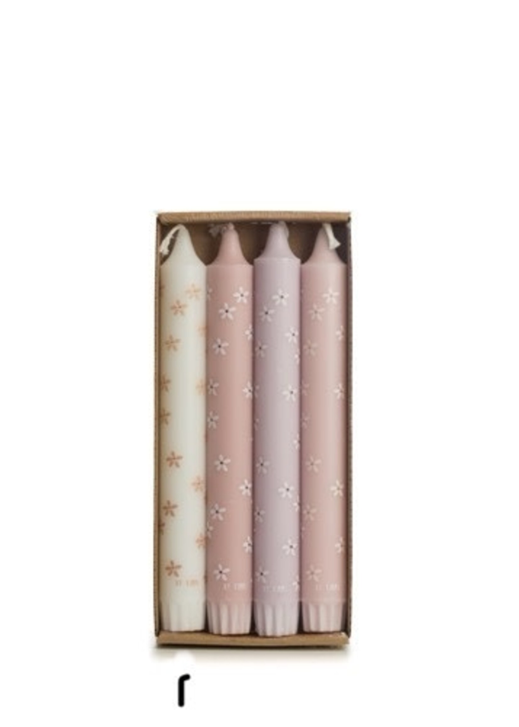 Rustik Lys Kaars Morning Flowers