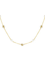 More the Firm Ketting Flowerfield pearl