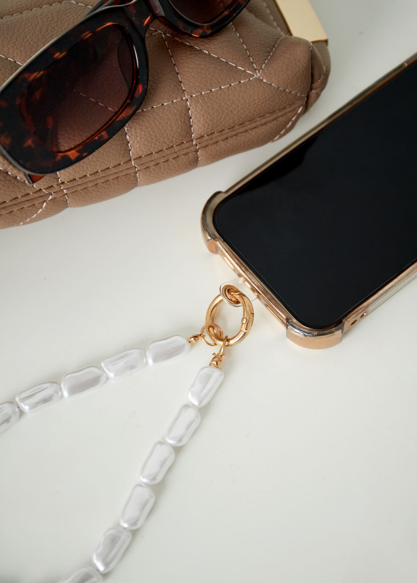 Flo Boutique Telefoonkoord dreamy pearl