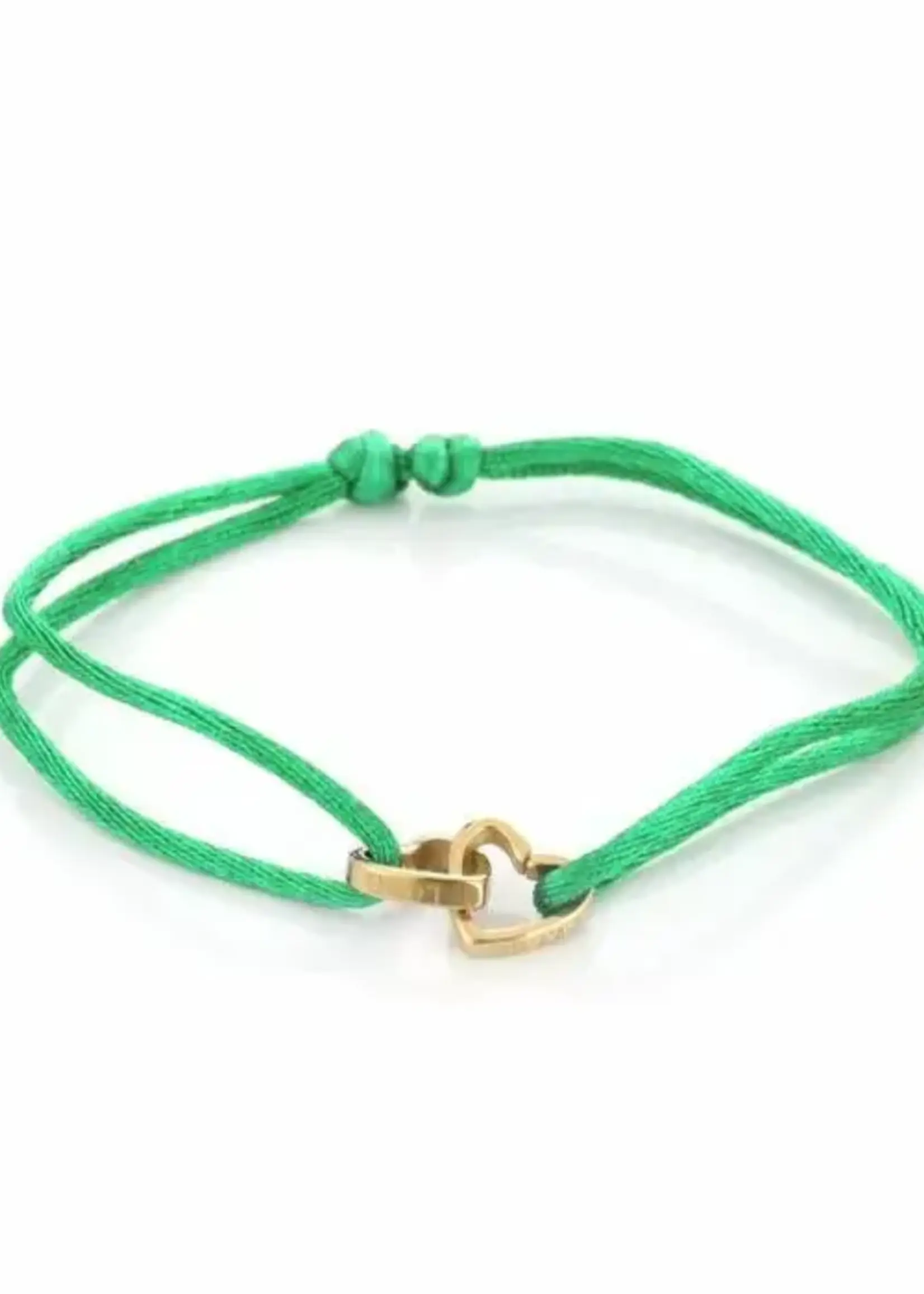 More the Firm Stoffen armband hearts