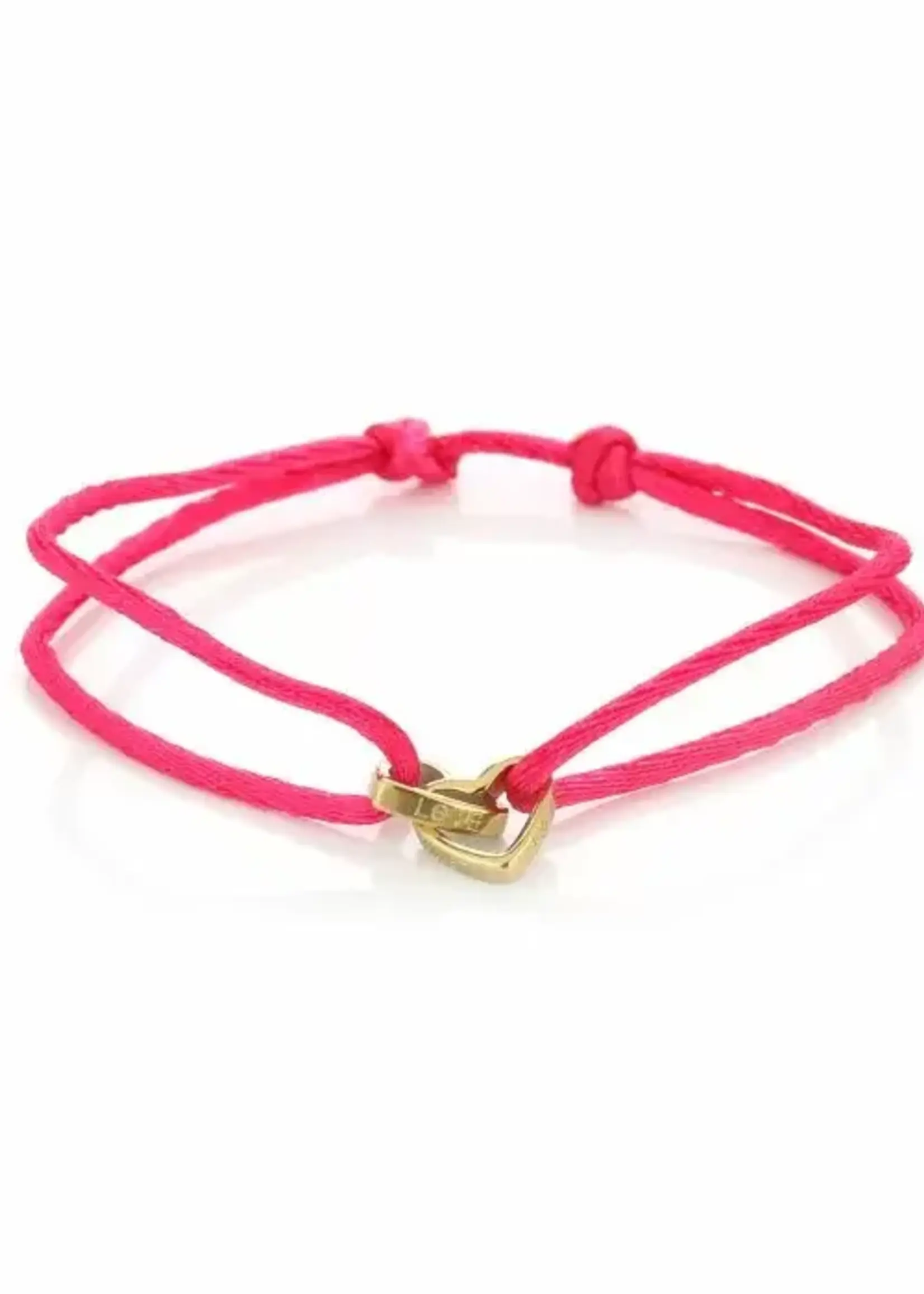 Flo Boutique Stoffen armband hearts