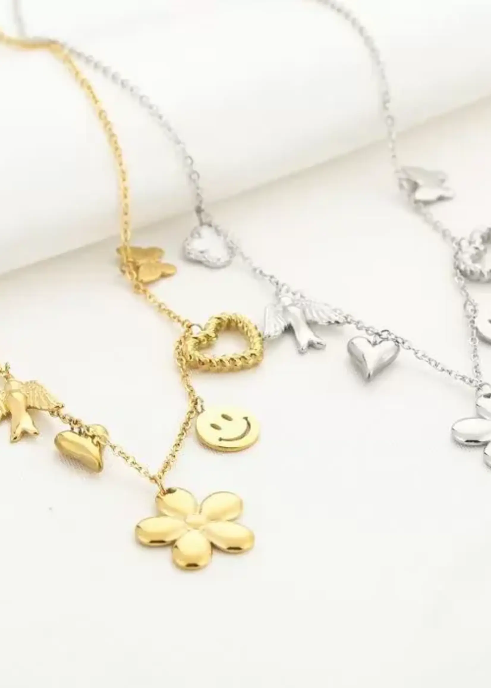 Flo Boutique Bedelketting Flowerfield