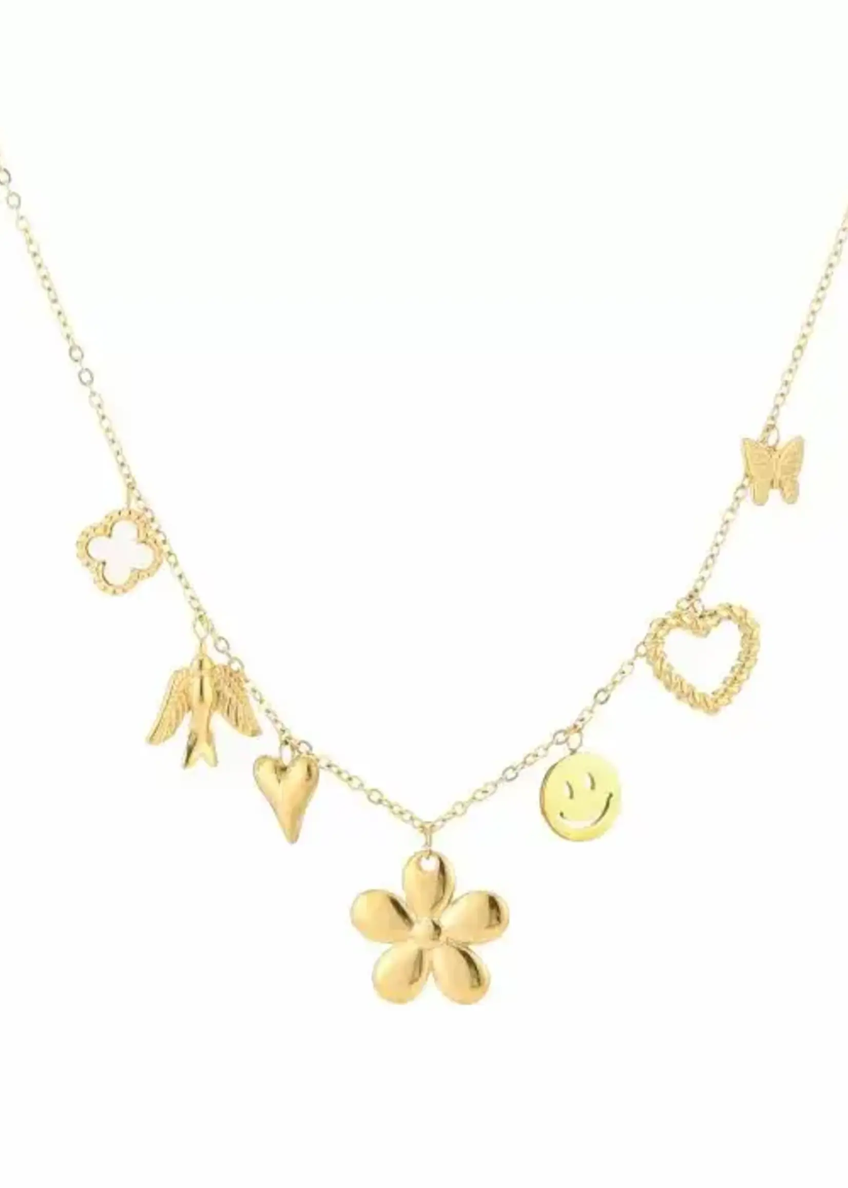 Flo Boutique Bedelketting Flowerfield