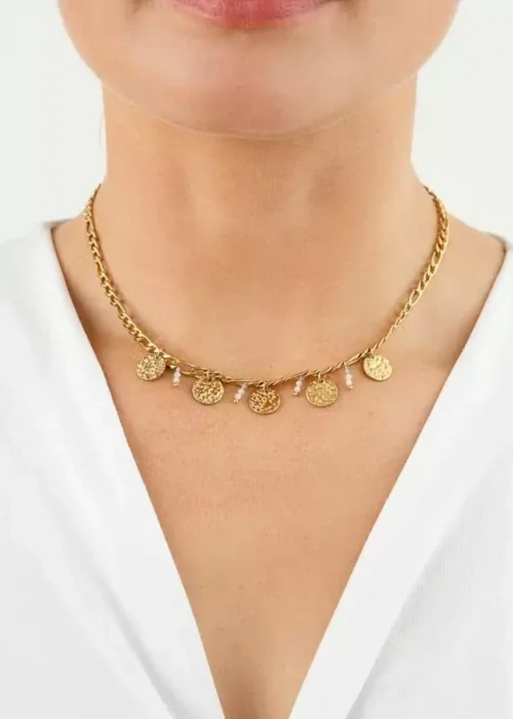 Flo Boutique Bedelketting Coin Confetti