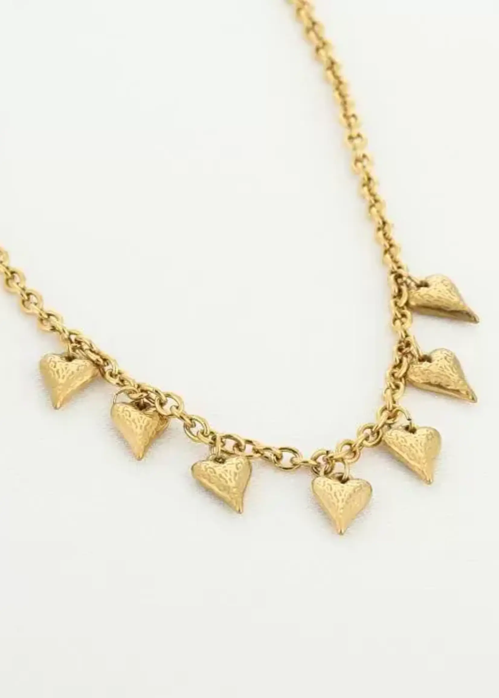 More the Firm Bedelketting Leopard Hearts