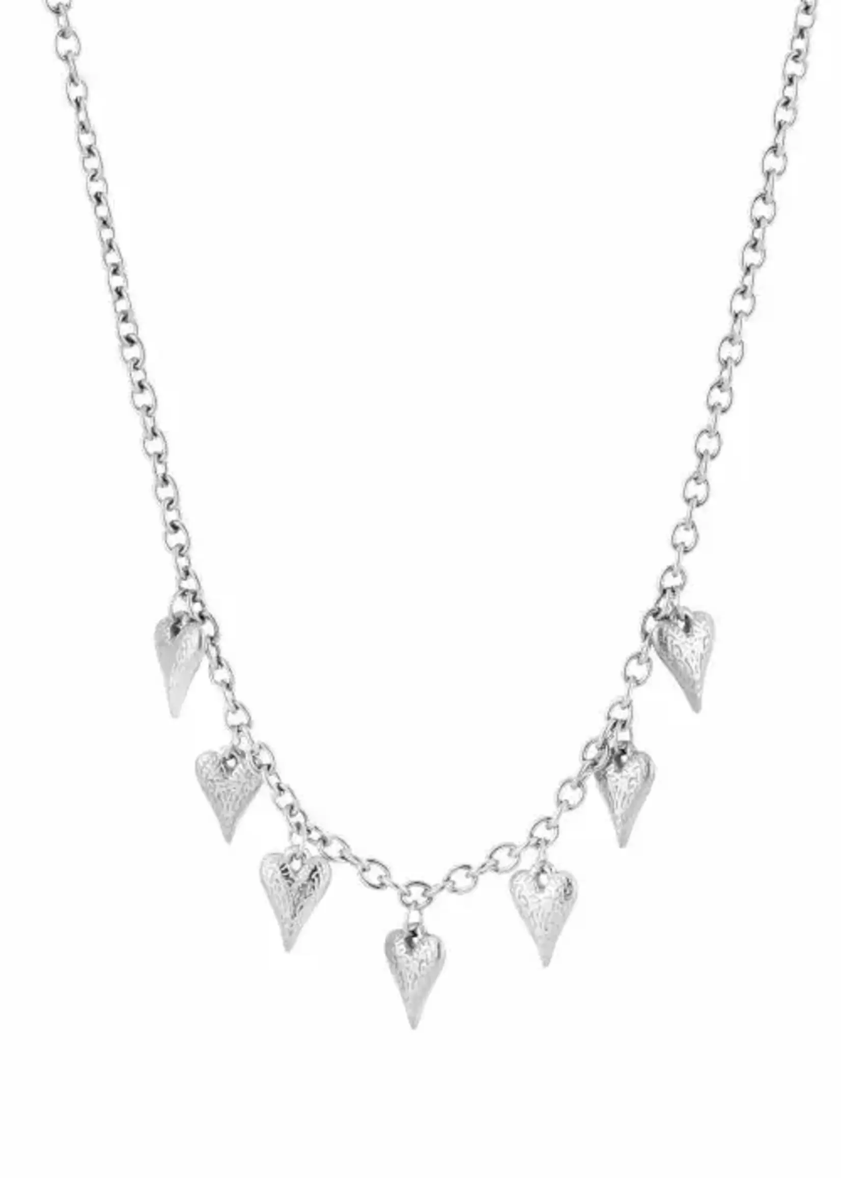 Flo Boutique Bedelketting Leopard Hearts