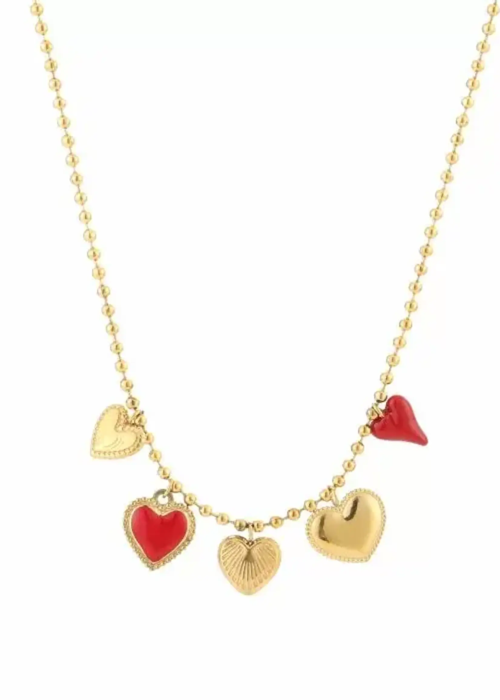 Flo Boutique Bedelketting Red Love