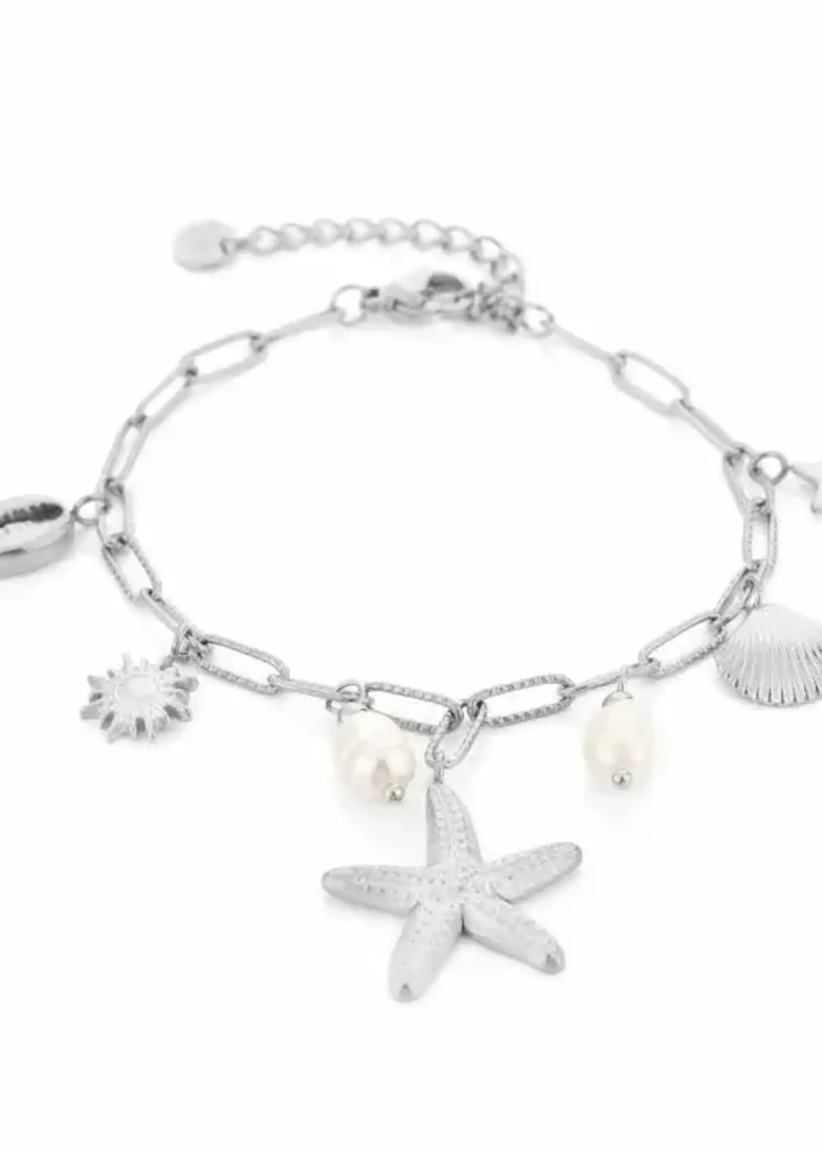 Flo Boutique Bedelarmband Beach Life Zilver