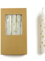 Rustik Lys Dinerkaars Stars gold