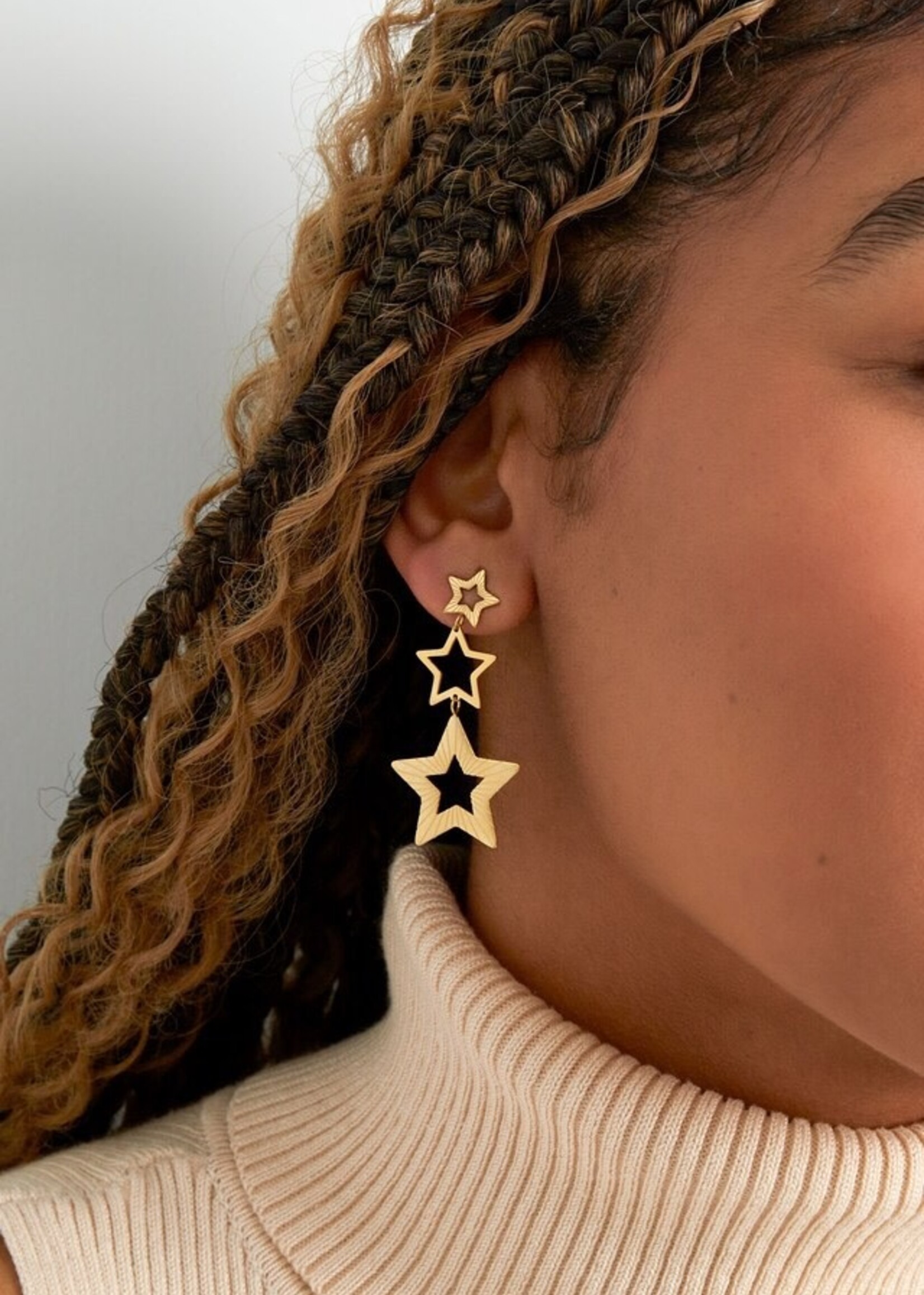 More the Firm Oorbellen heaven of stars goud