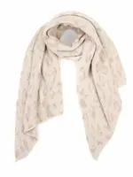 Flo Boutique Sjaal Comfy Leopard Beige