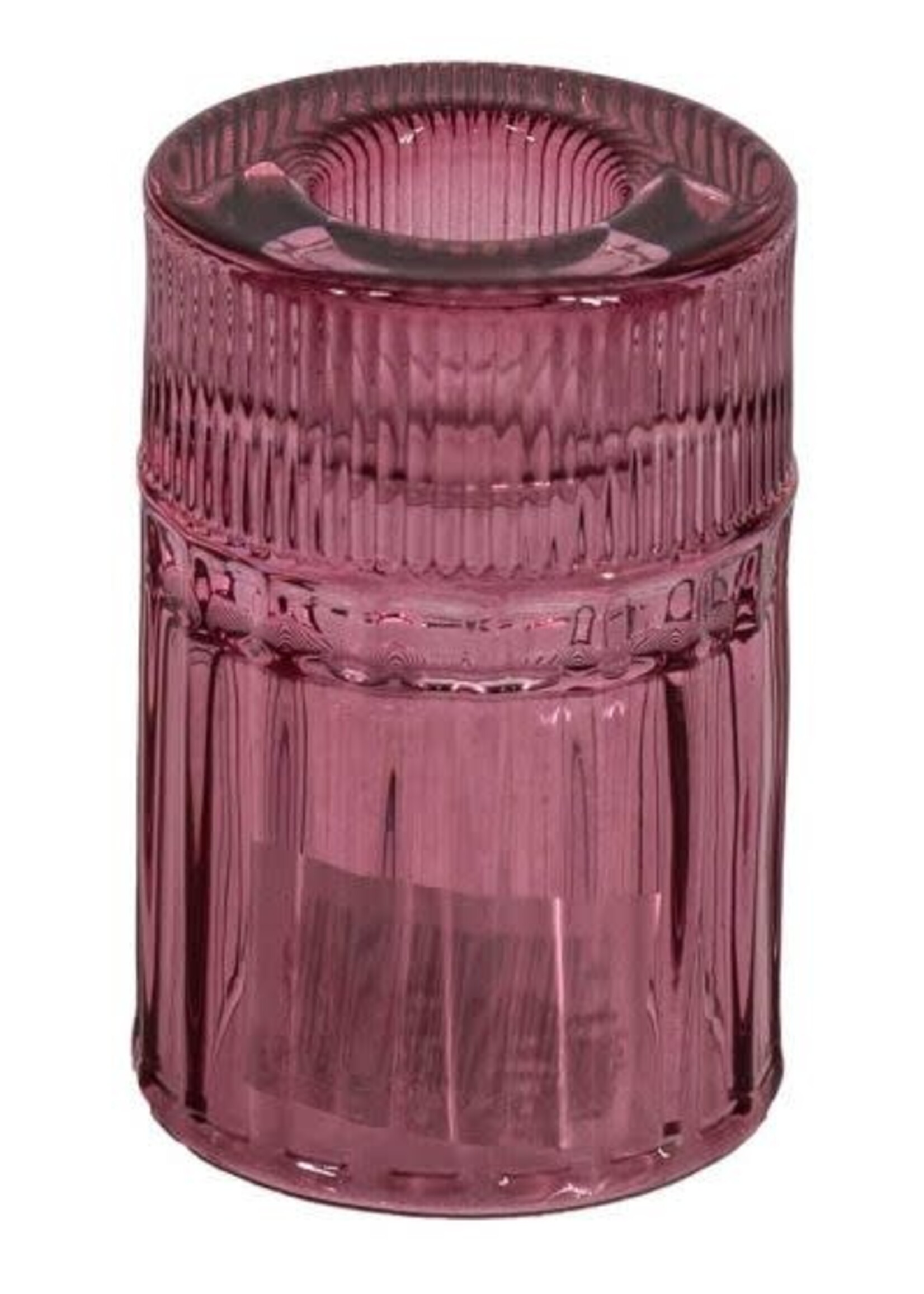 Kolony Kandelaar roze L (Gl9121)