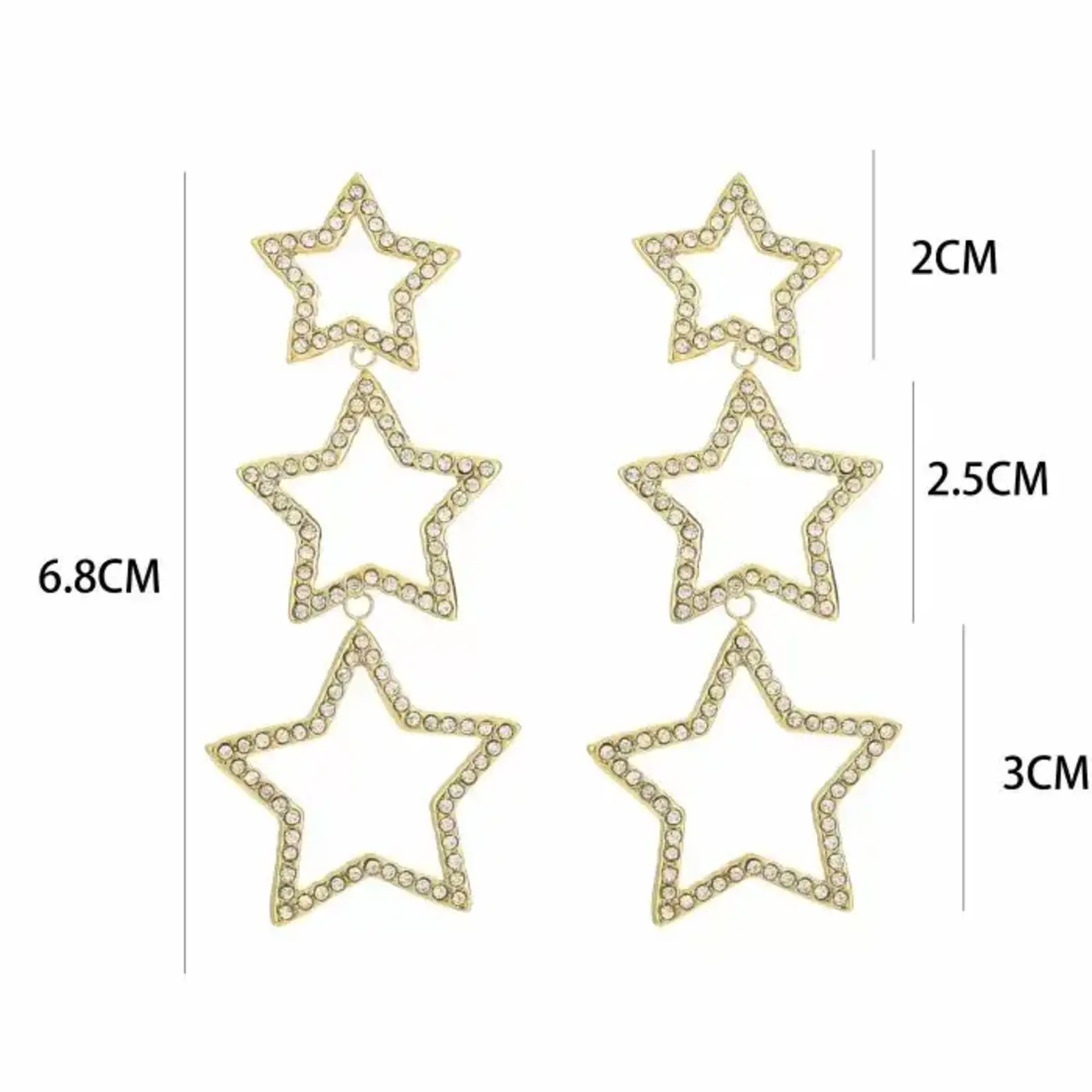 More the Firm Oorbellen Starry Night