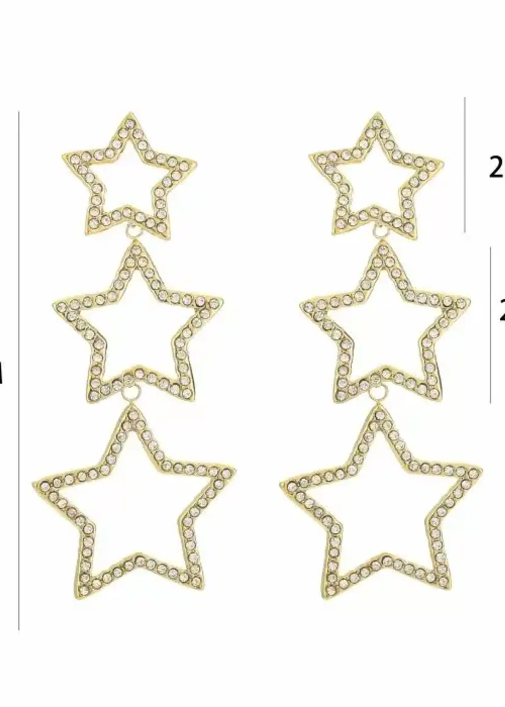 More the Firm Oorbellen Starry Night