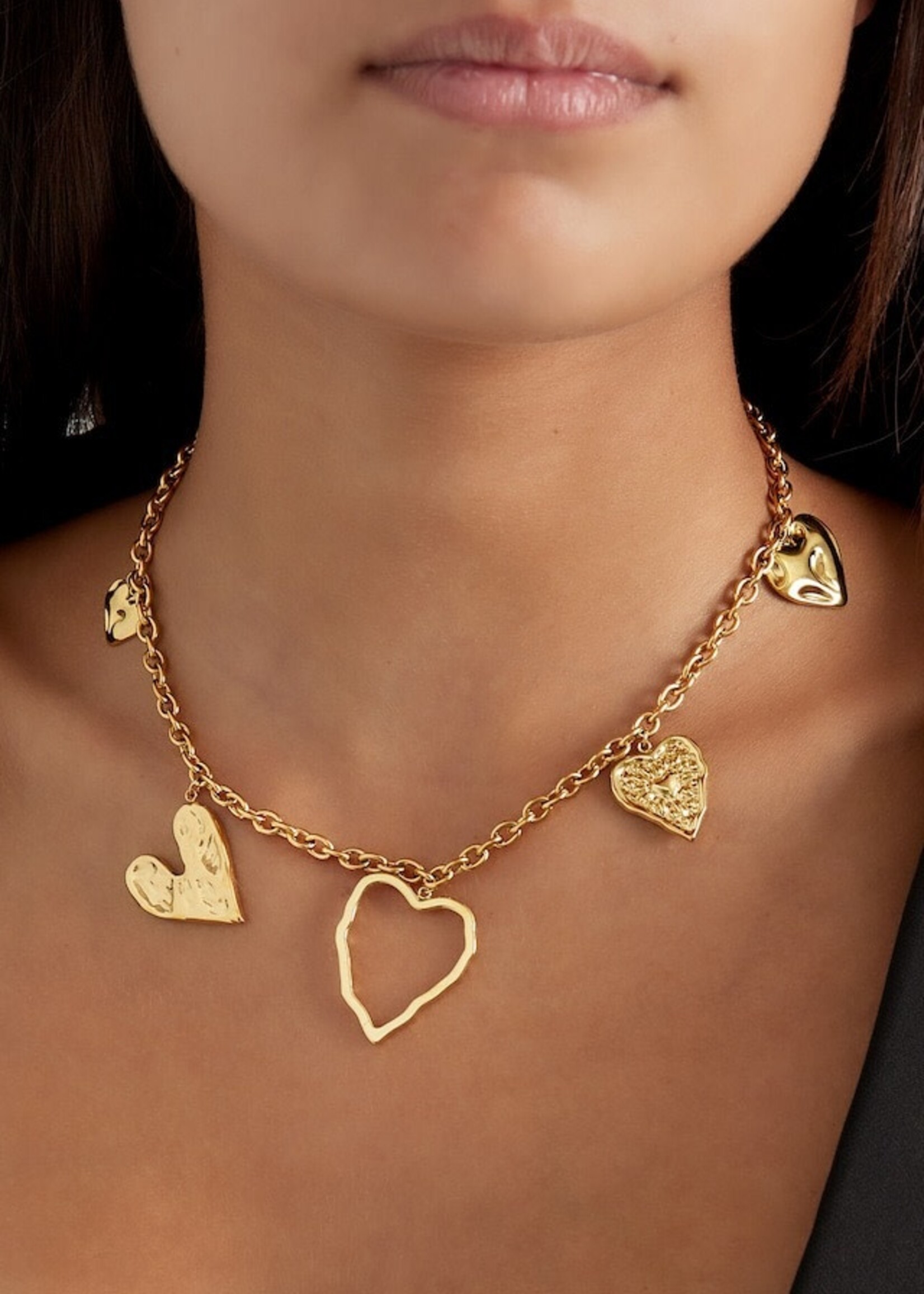 Flo Boutique Bedelketting heartful