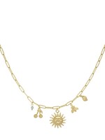 Flo Boutique Ketting Sunny Delight goud