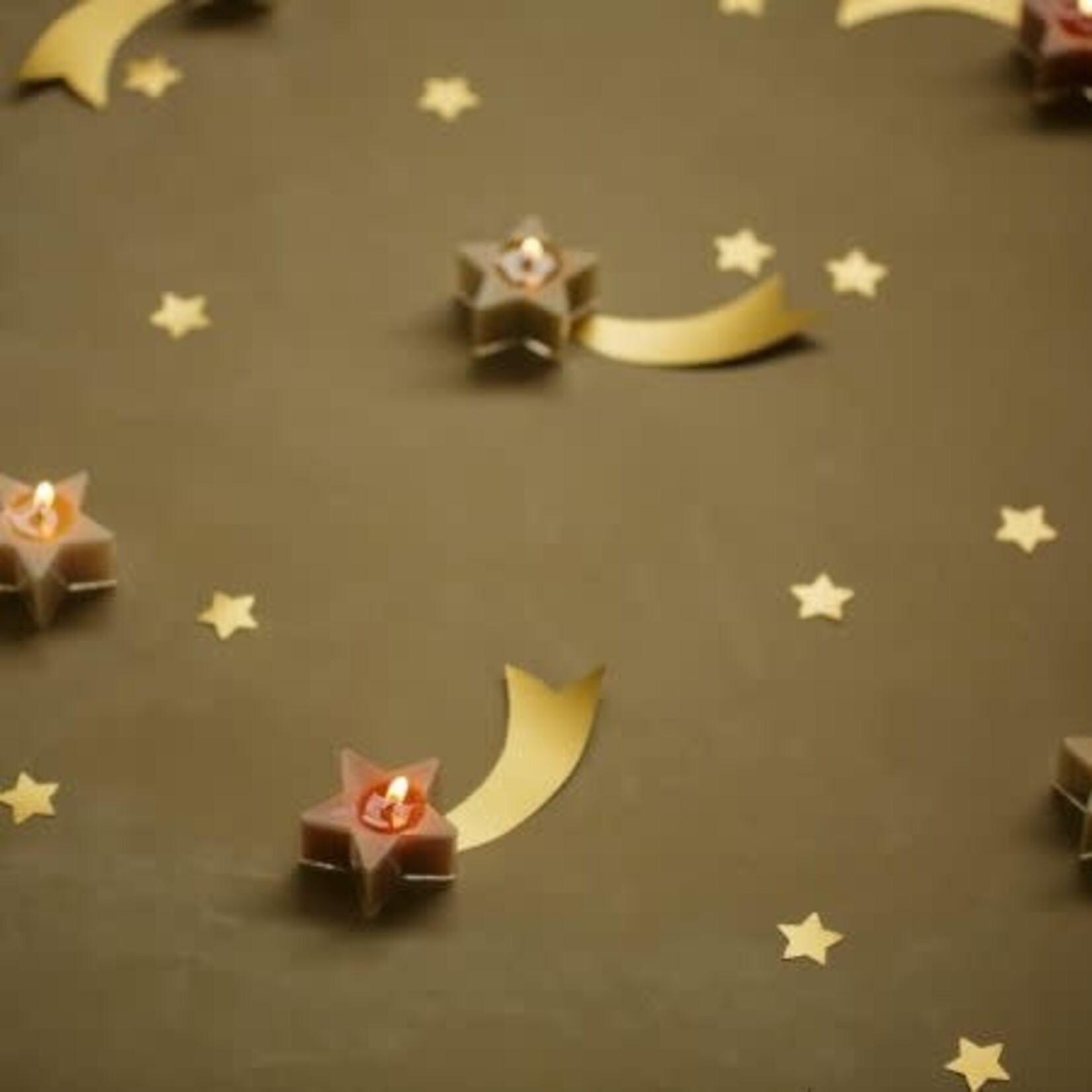 Rustik Lys Tealight Star (5 stuks)