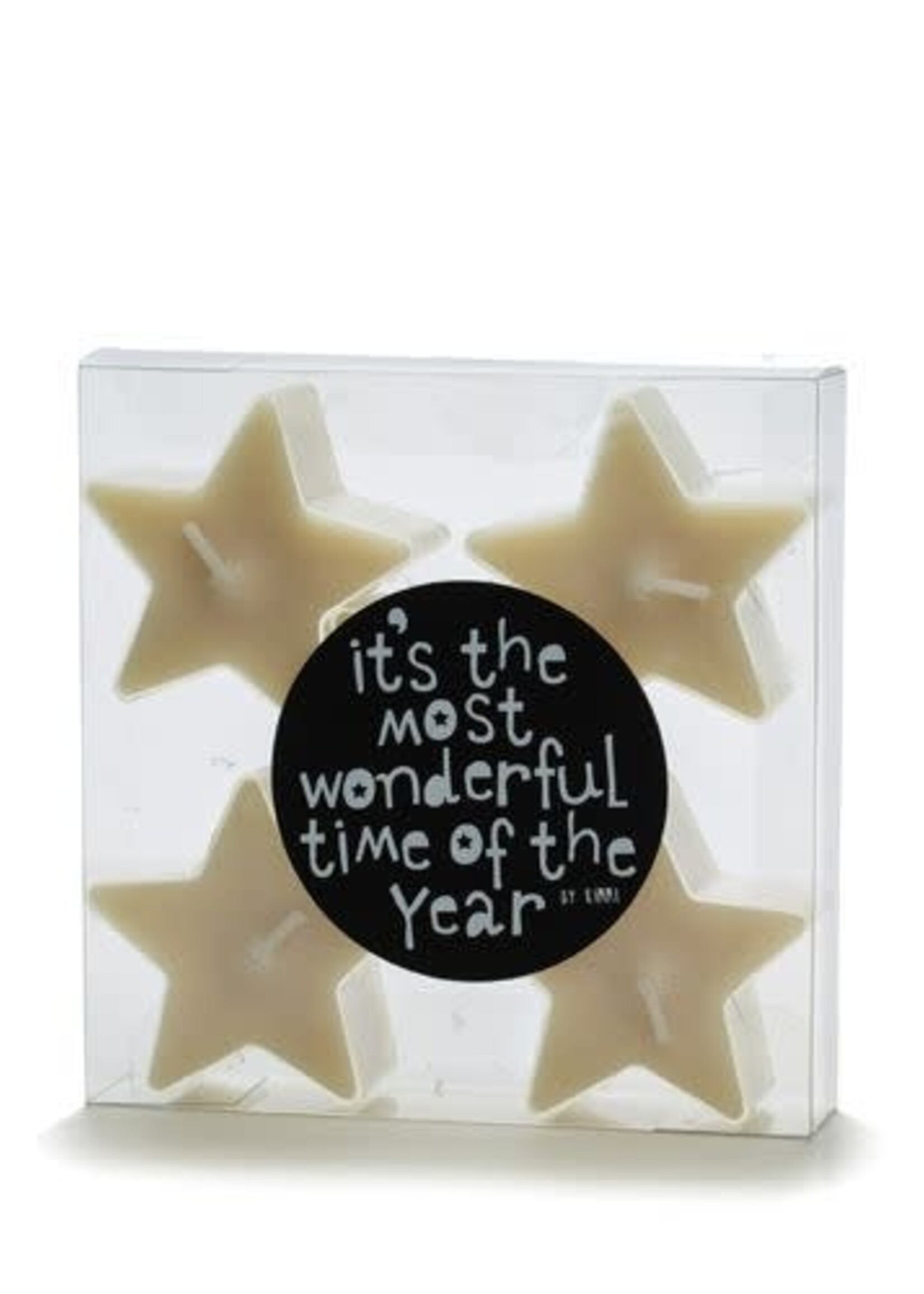 Rustik Lys Tealight Star (5 stuks)