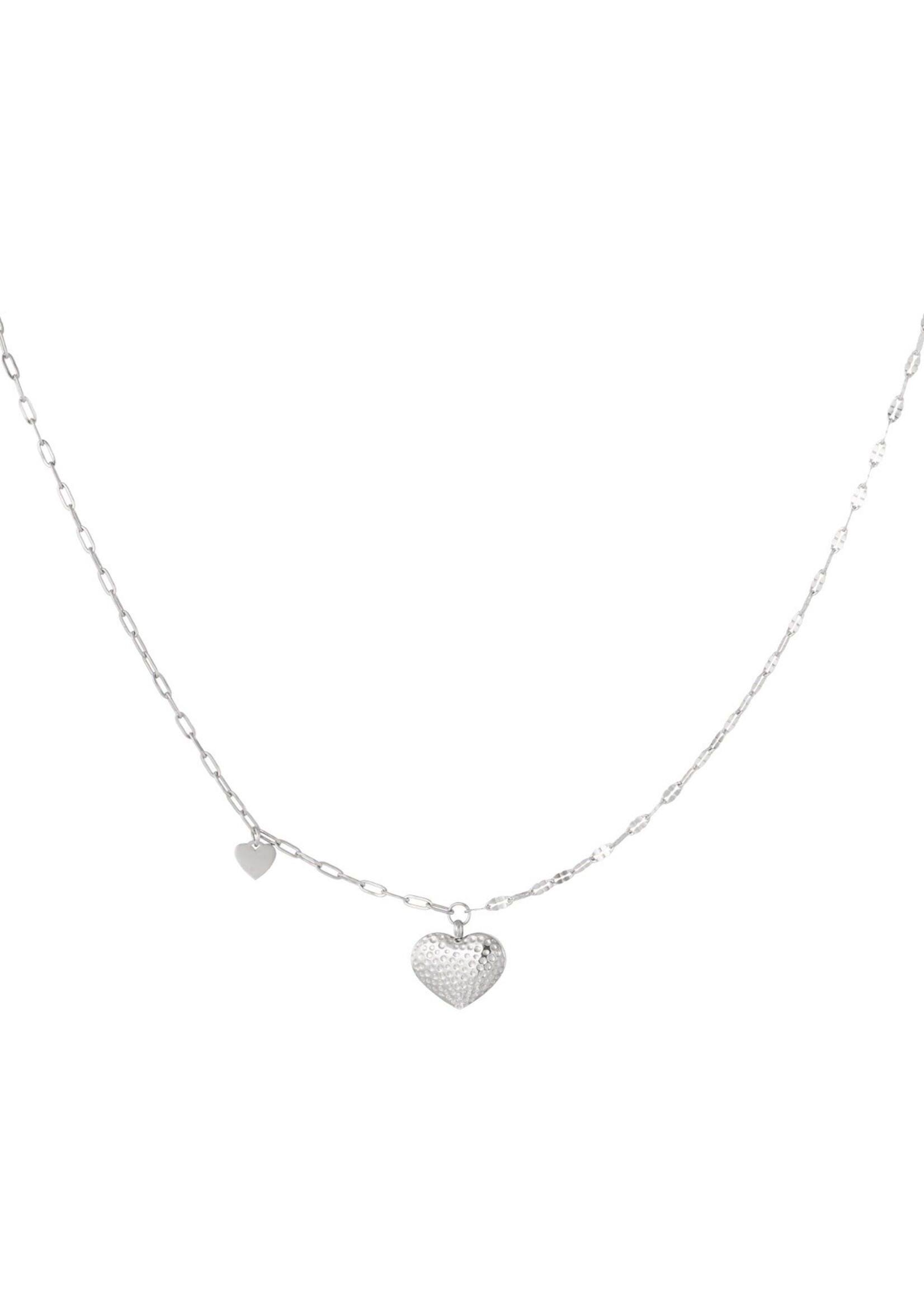 More the Firm Schakelketting double heart