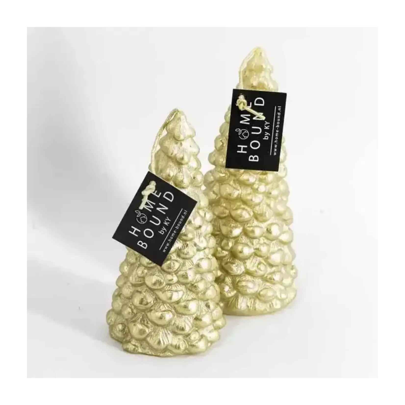 Kolony Kaars kerstboom goud L