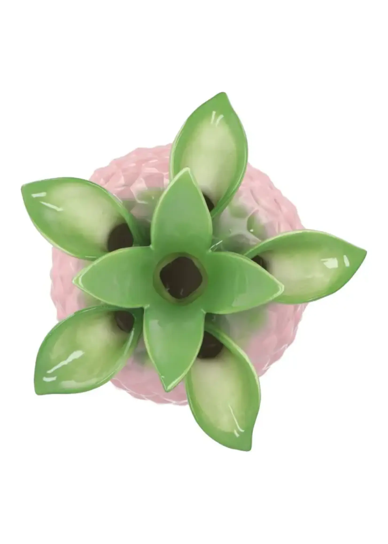 Daan Kromhout Vaas pineapple roze 16x22 cm