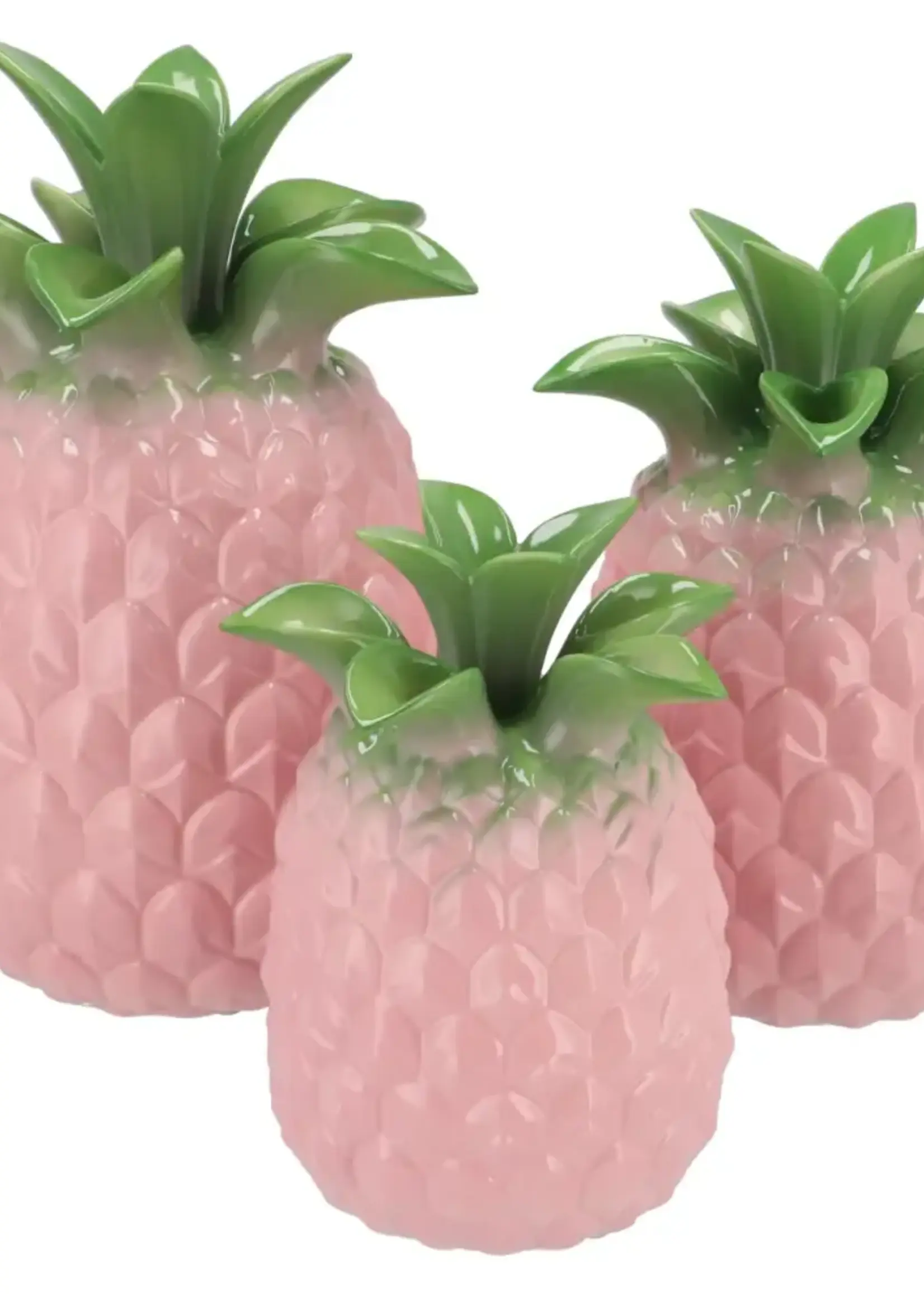 Daan Kromhout Vaas pineapple roze 16x22 cm