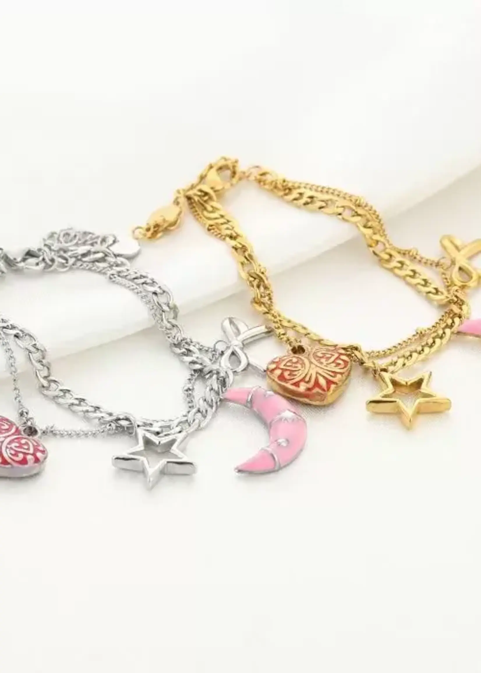 More the Firm Bedelarmband Galaxy