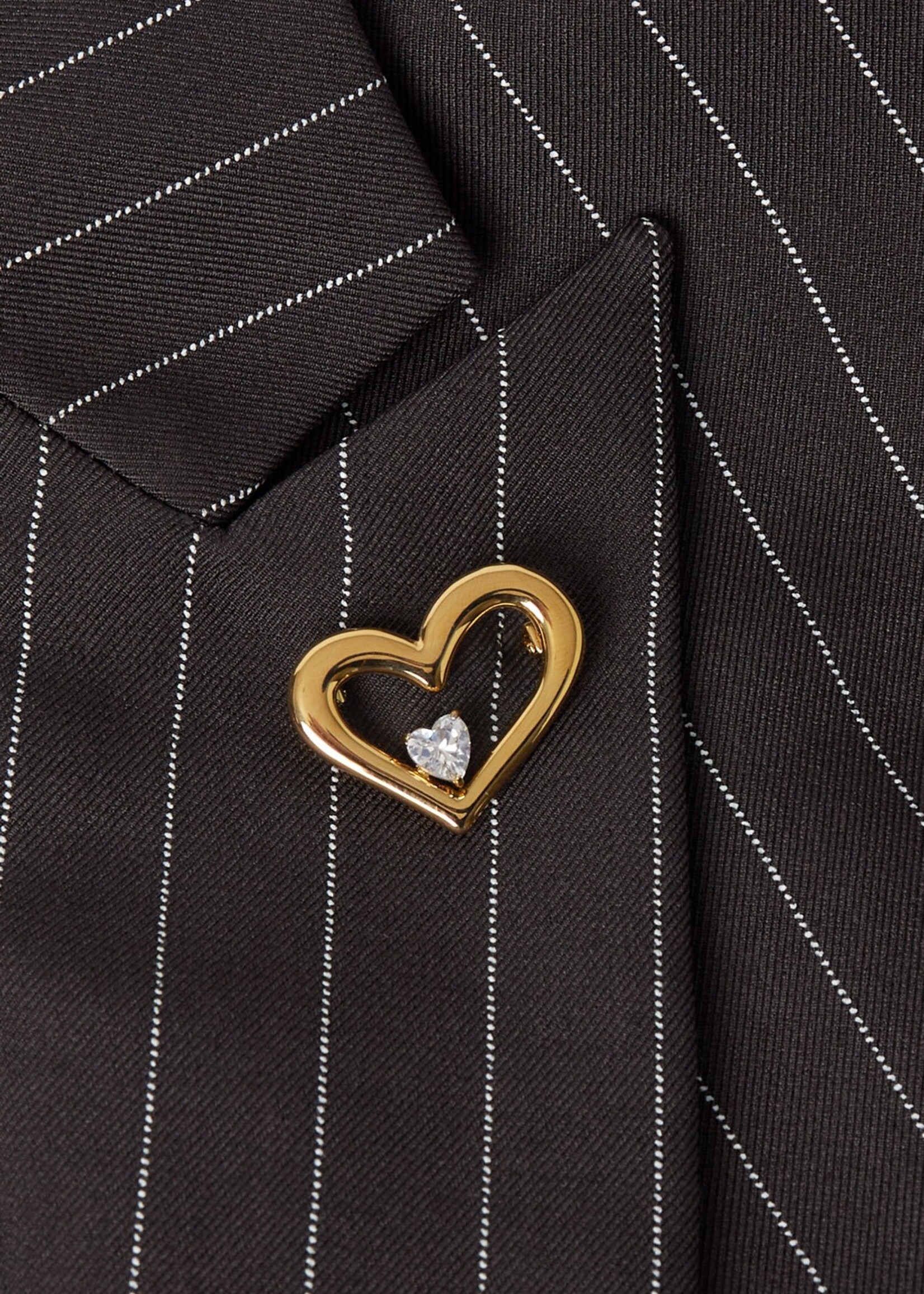 Flo Boutique Broche Bling Heart