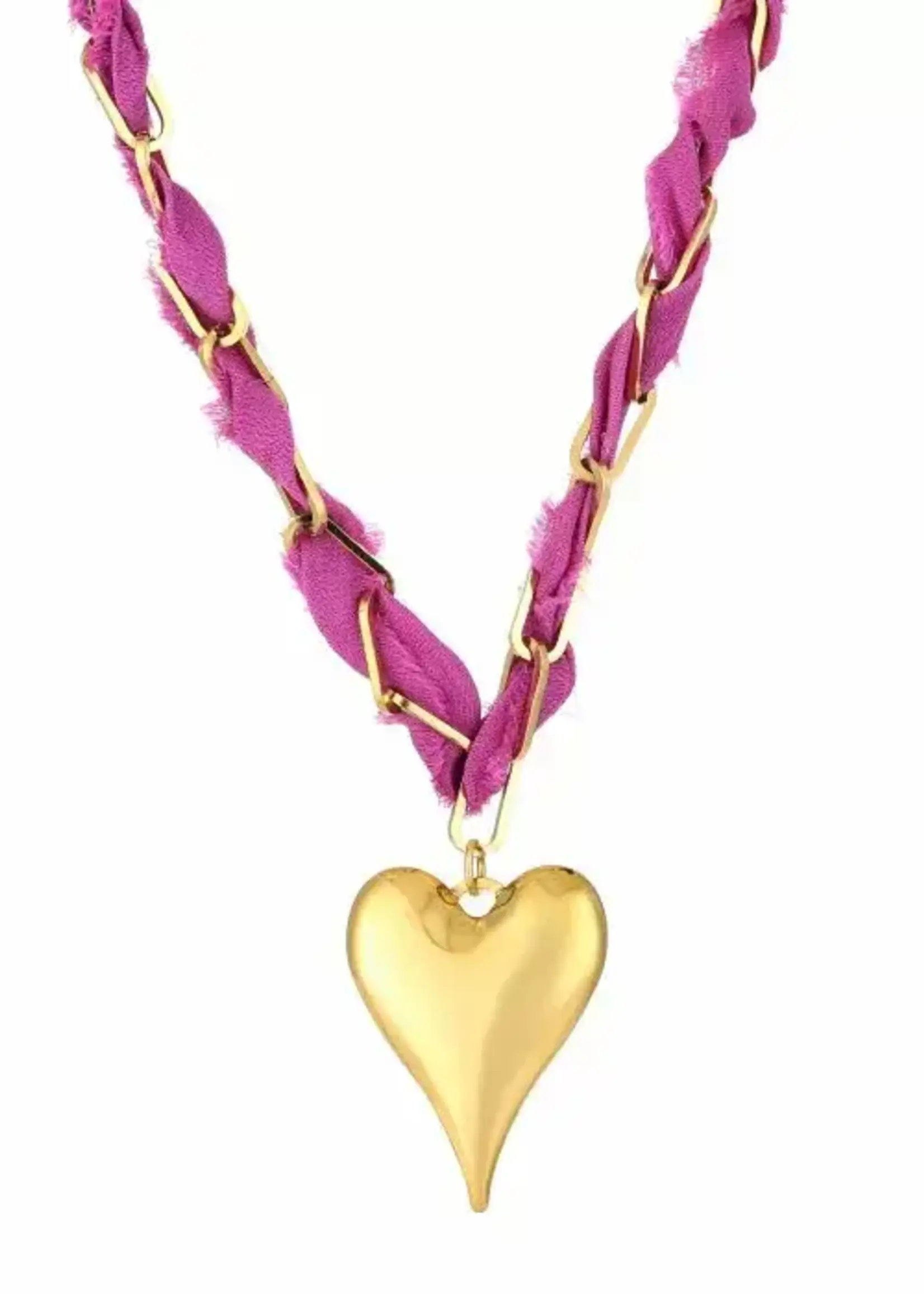 Flo Boutique Bandanaketting Big Heart