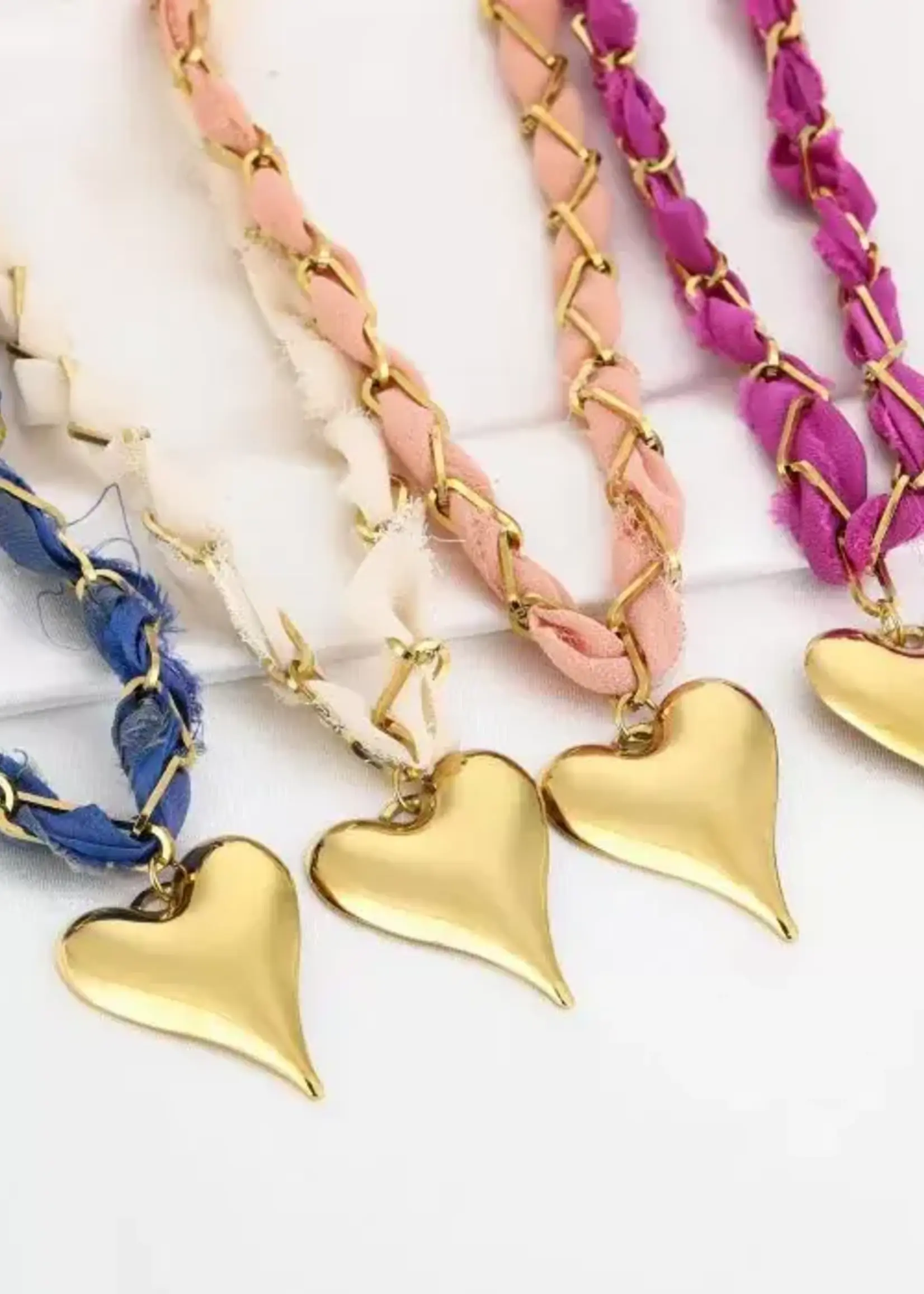 Flo Boutique Bandanaketting Big Heart