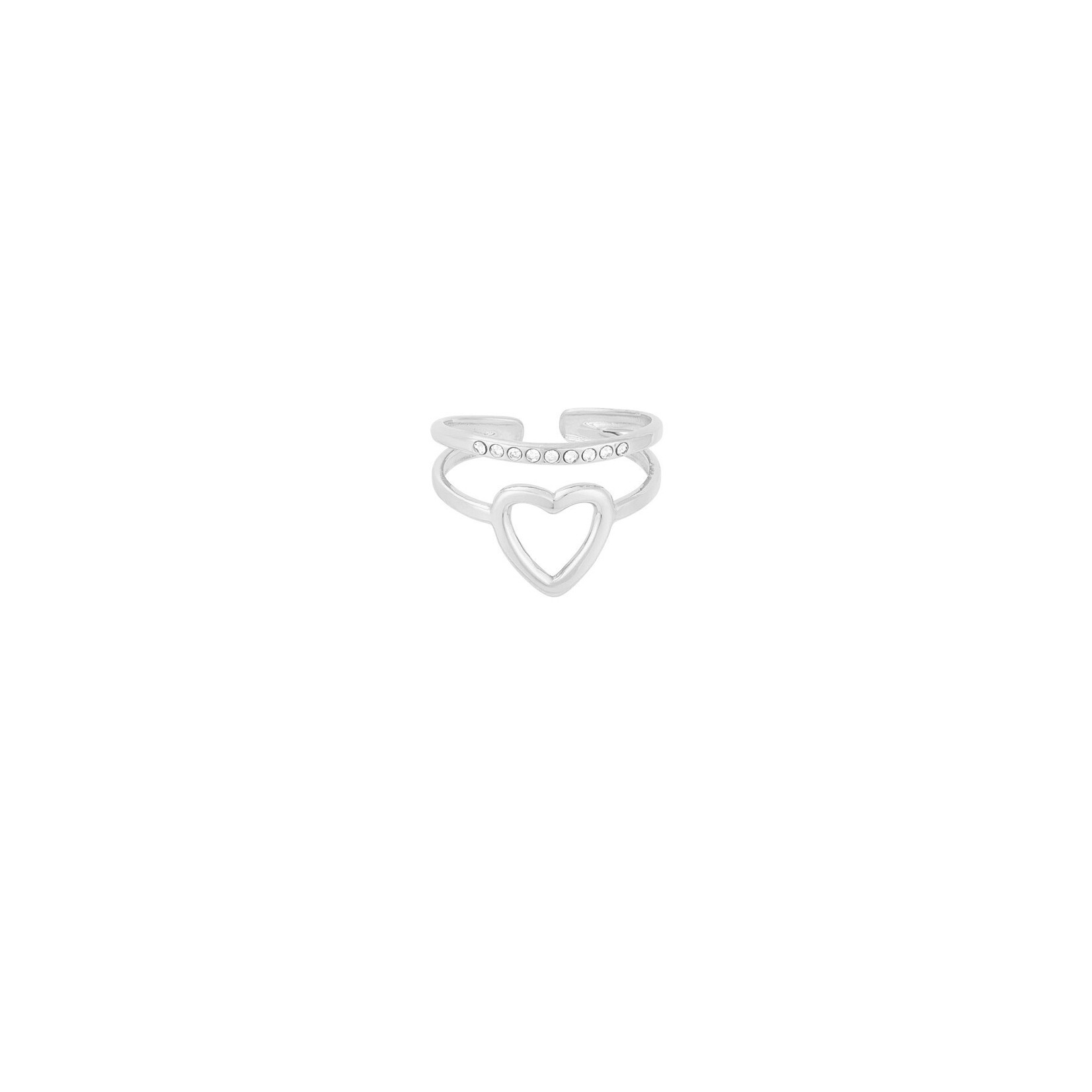 More the Firm Ring Heart & Sparkle