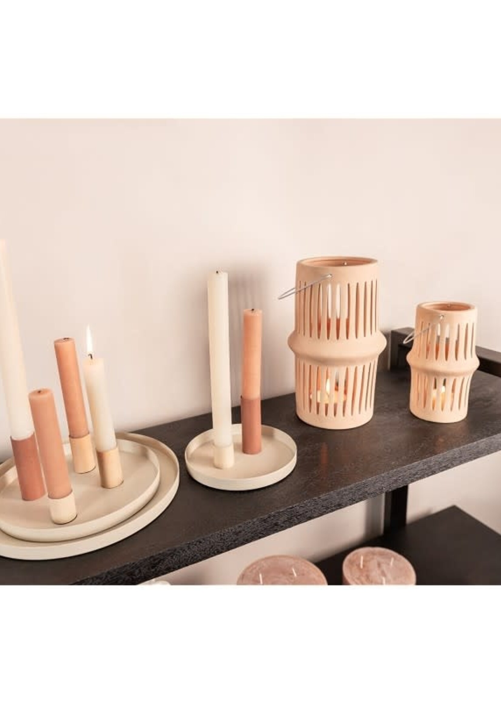 Home Society Lantaarn Bree M Beige