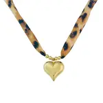 More the Firm Bandanaketting Big Heart Leopard